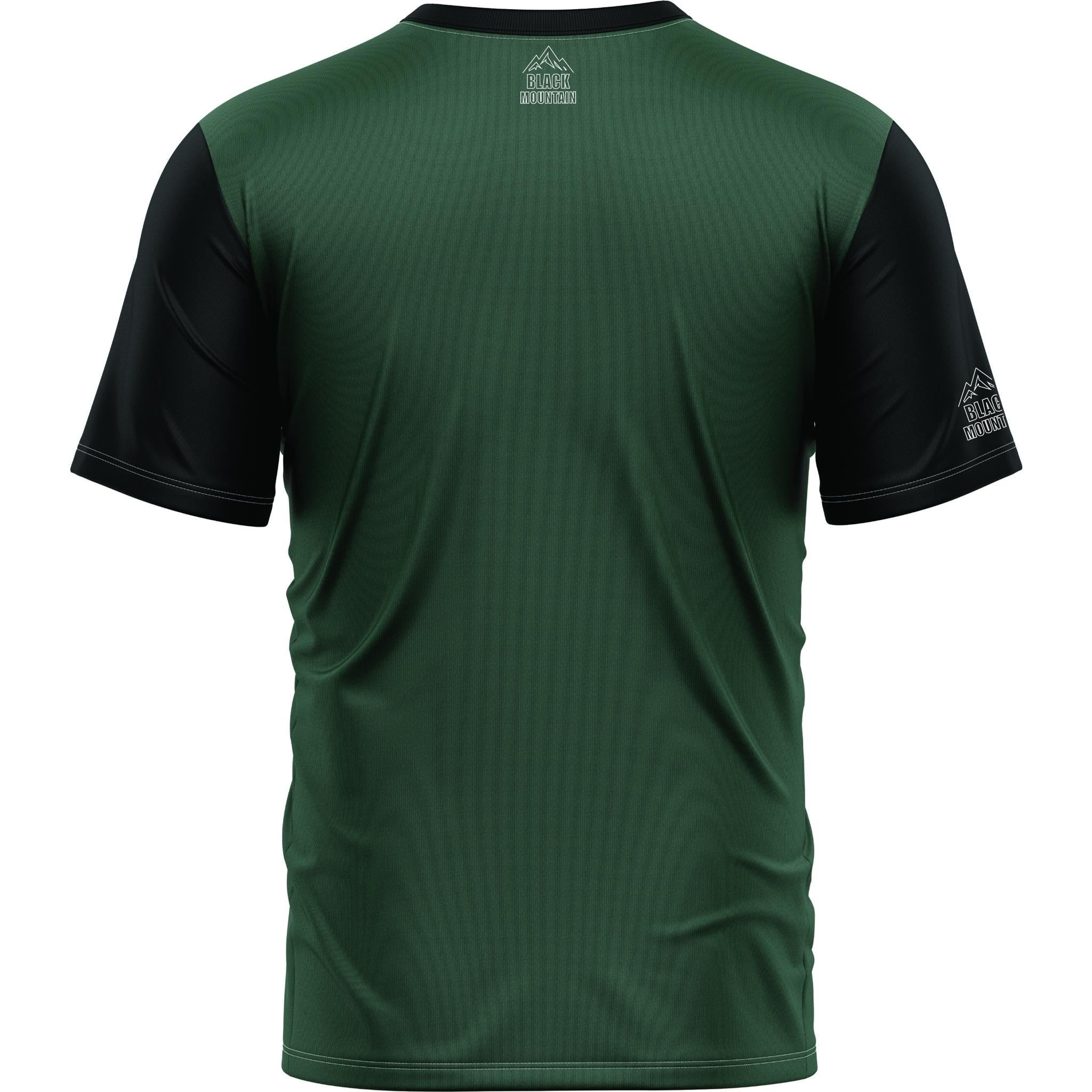 Black Mountain Shadow Trail Short Sleeve MTB Jersey Forest/Black