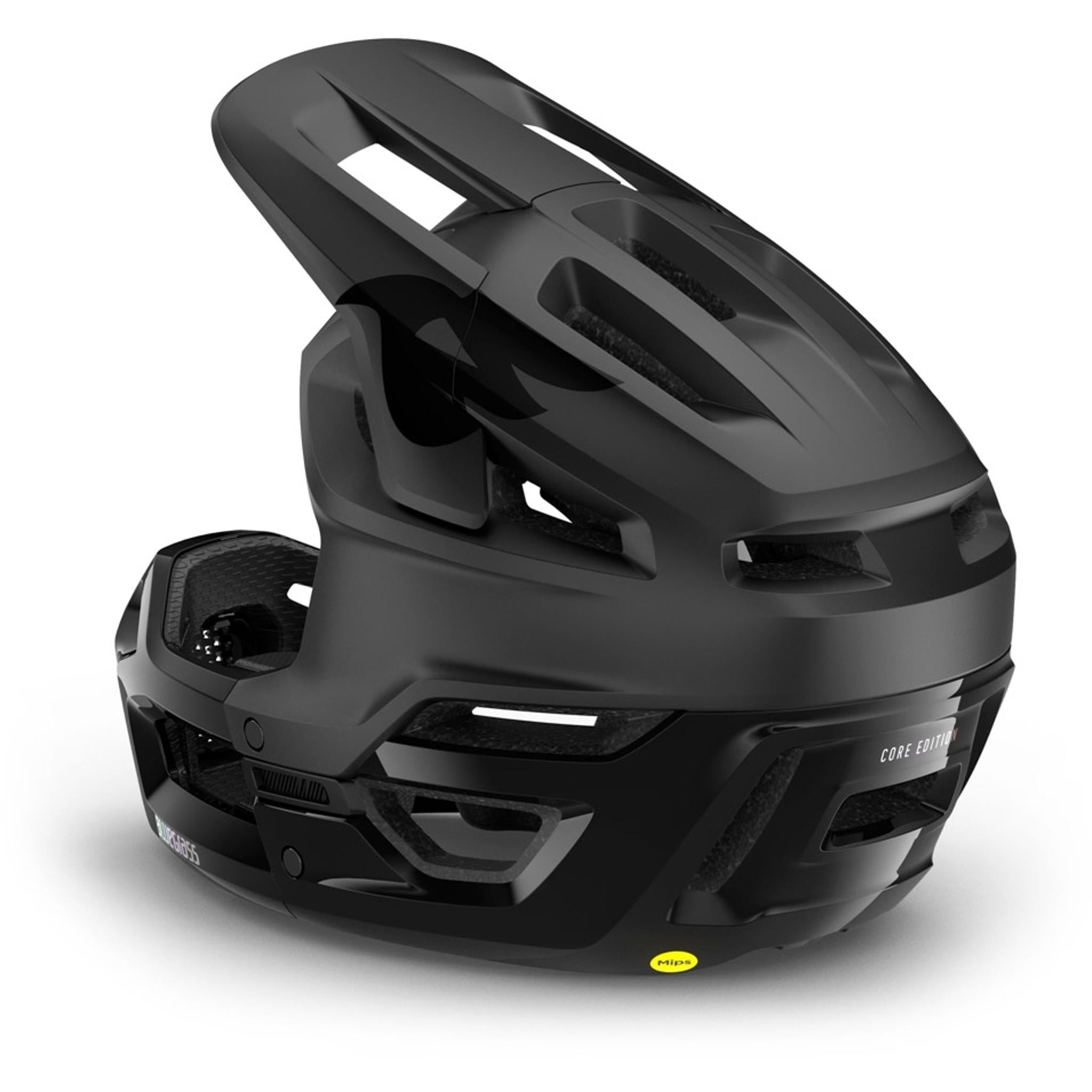 Bluegrass Vanguard Core MIPS Fullface Helmet Matte/Gloss Black