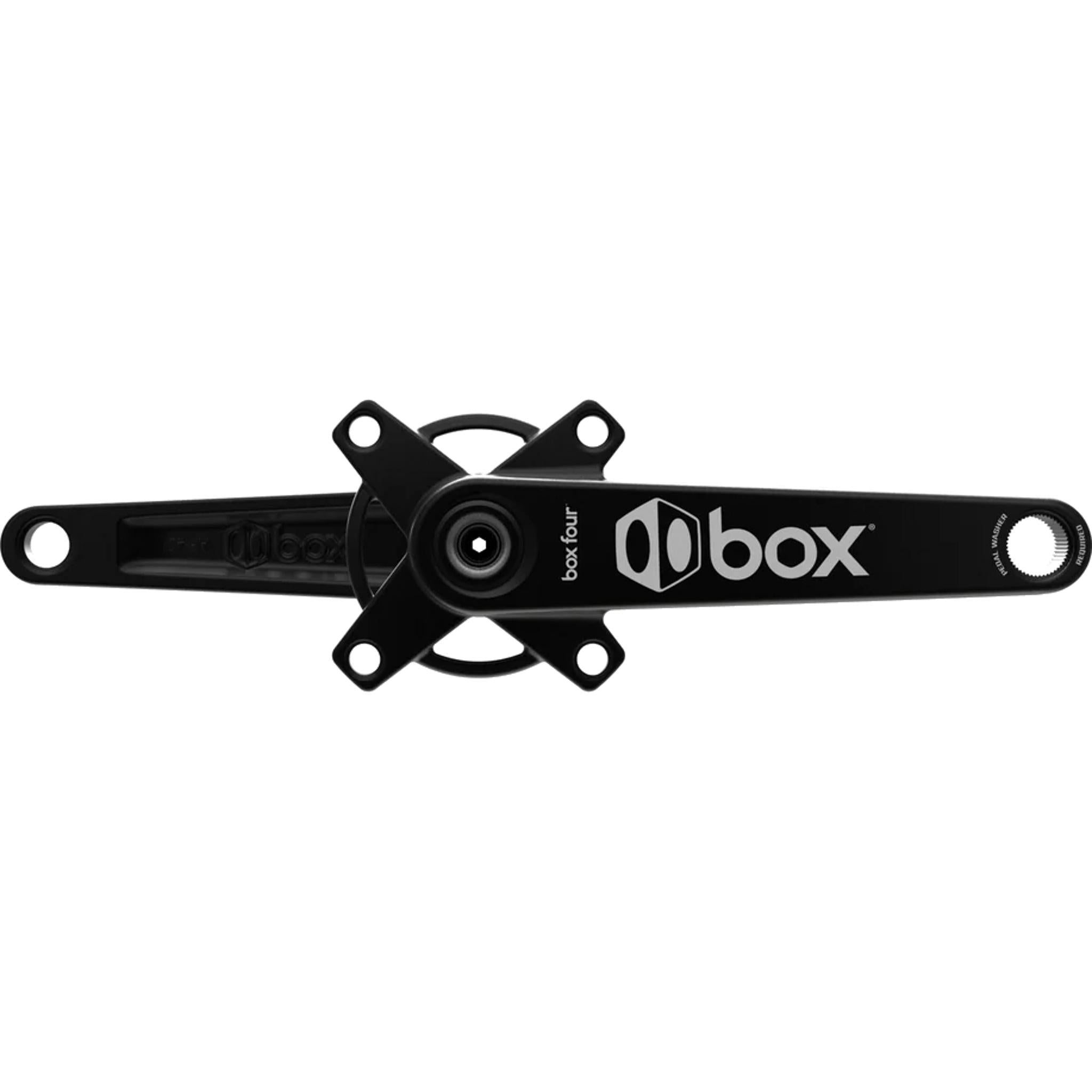 Box Four CF-2 2-Piece BMX Crankset 170mm Black