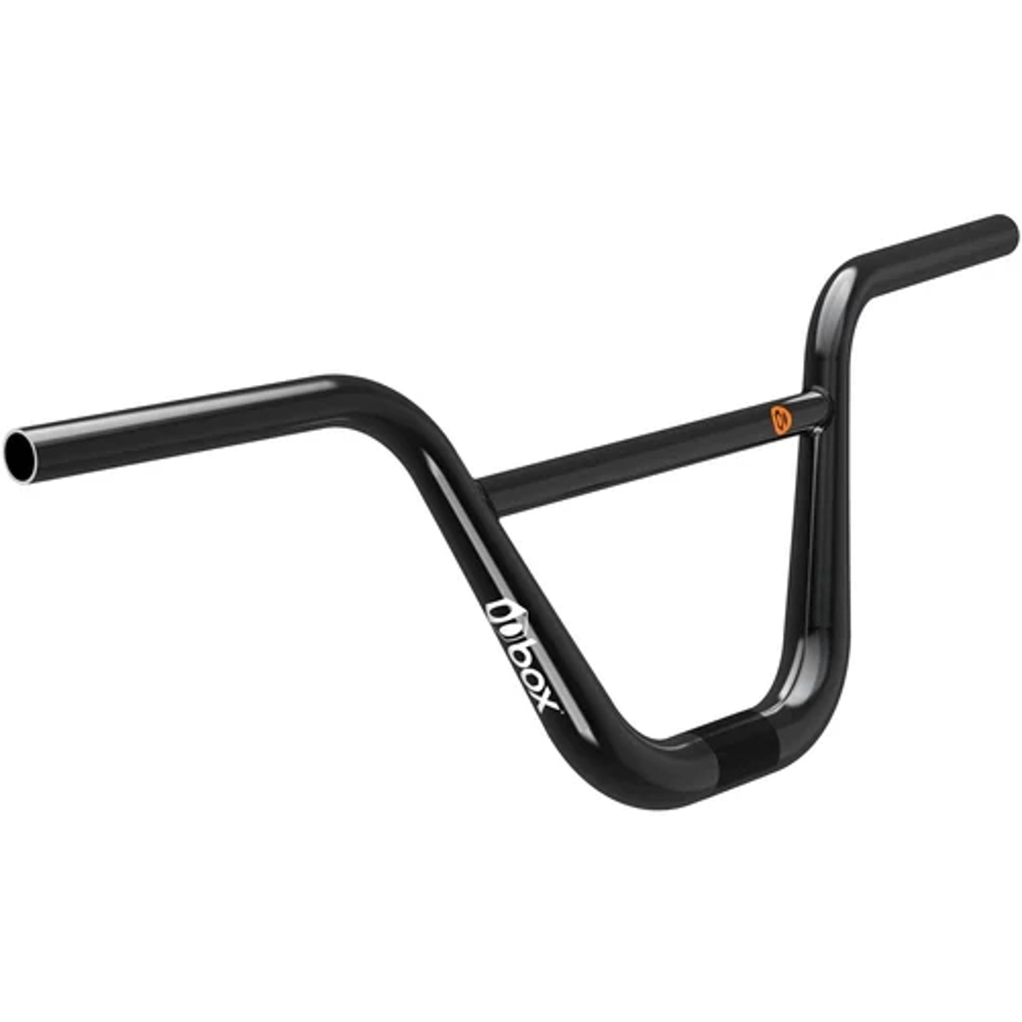 Box One Cro-Mo Handlebar 31.8mm x  8'' 7Deg Back 2Deg Up Black