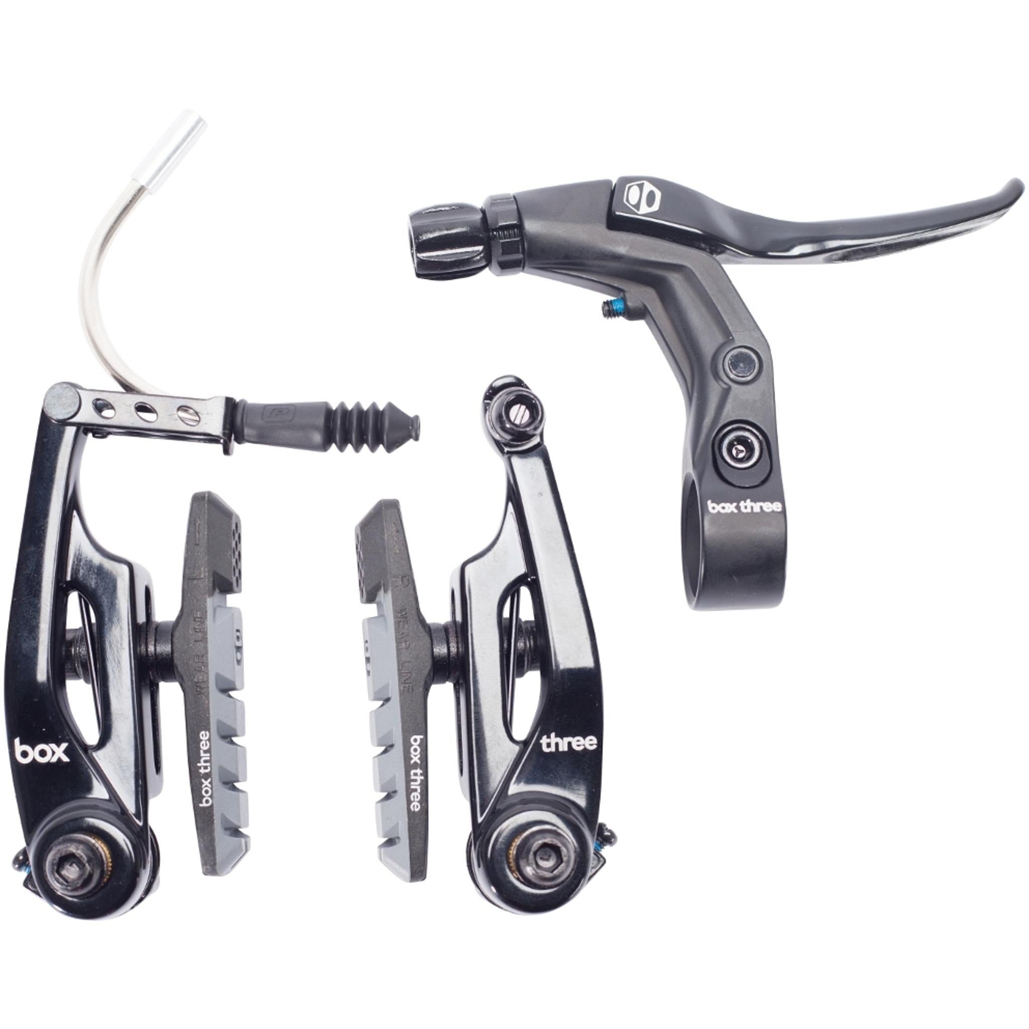Box Three Brake Kit 85mm Black