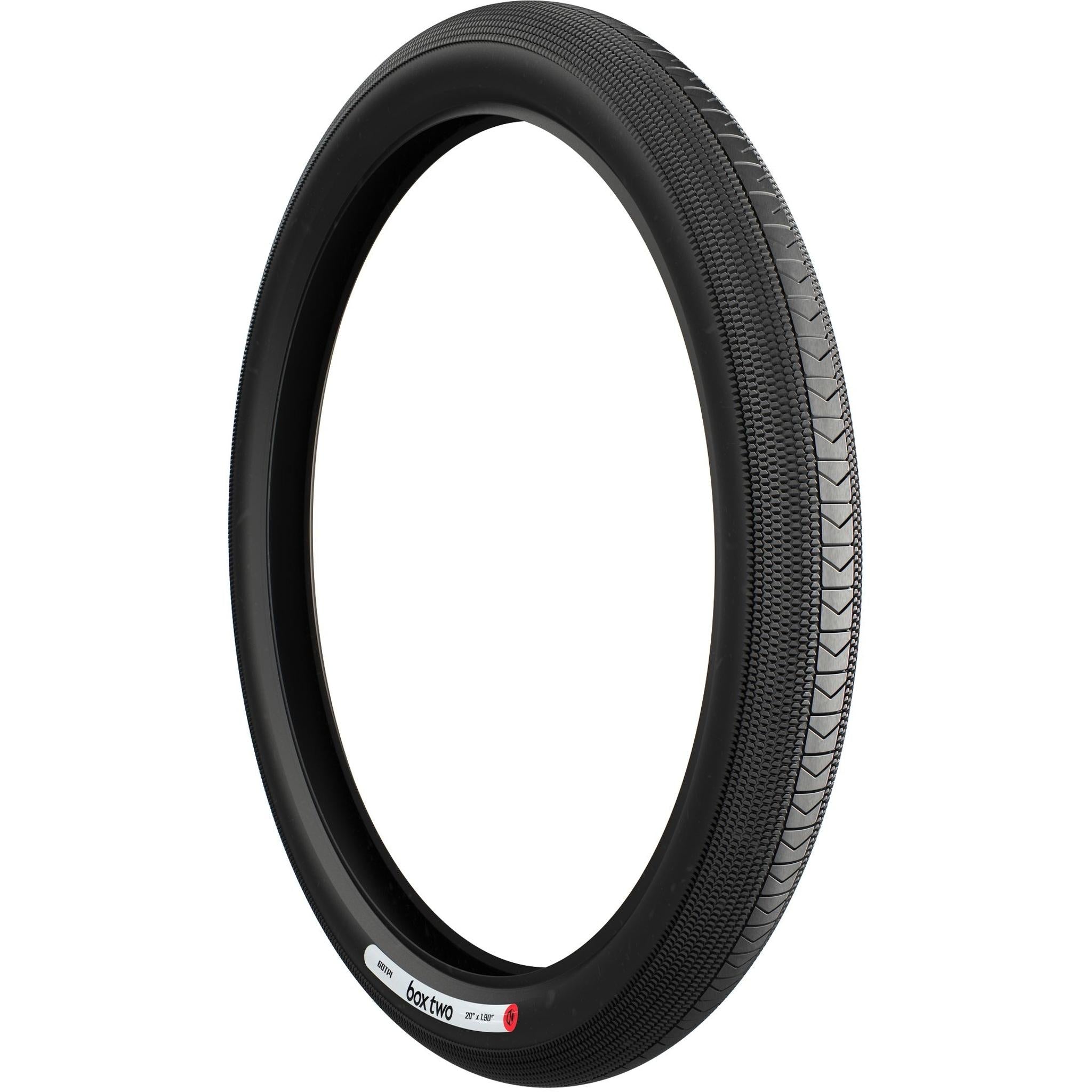 Box Two Wire Bead Tyre 20x1.9'' 60TPI Black