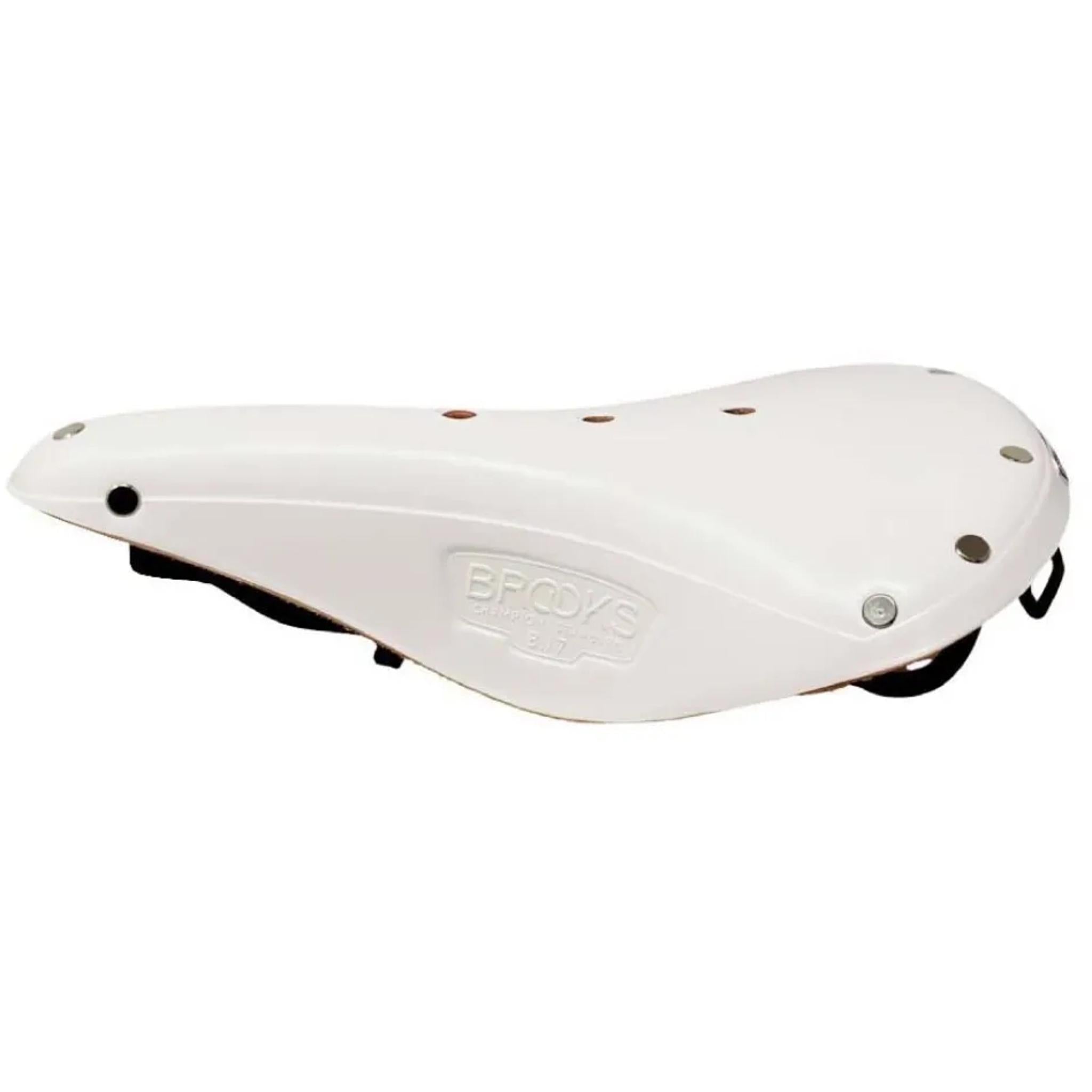 Brooks England B17 Leather Road Saddle White