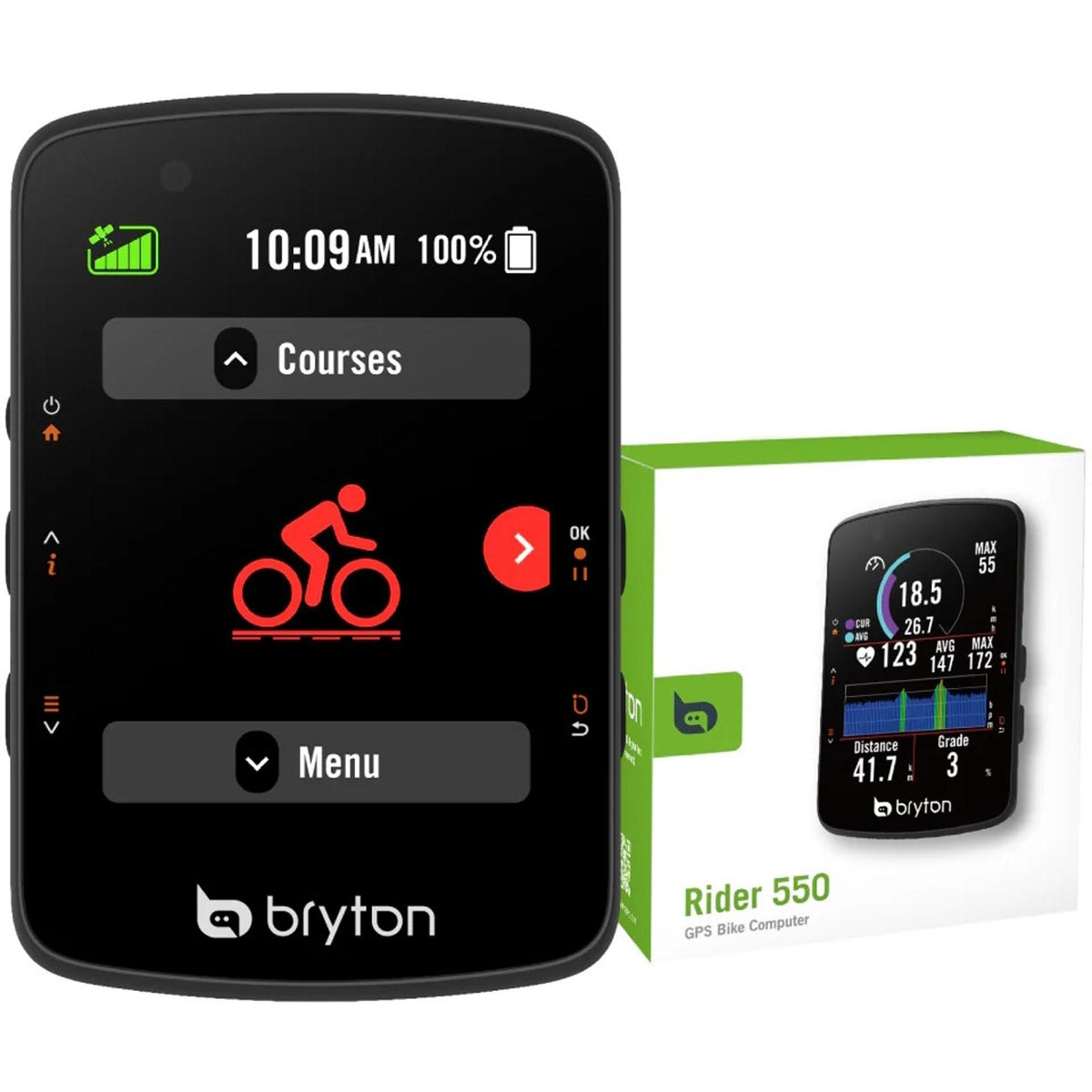 Bryton Rider 550E GPS Bike Computer