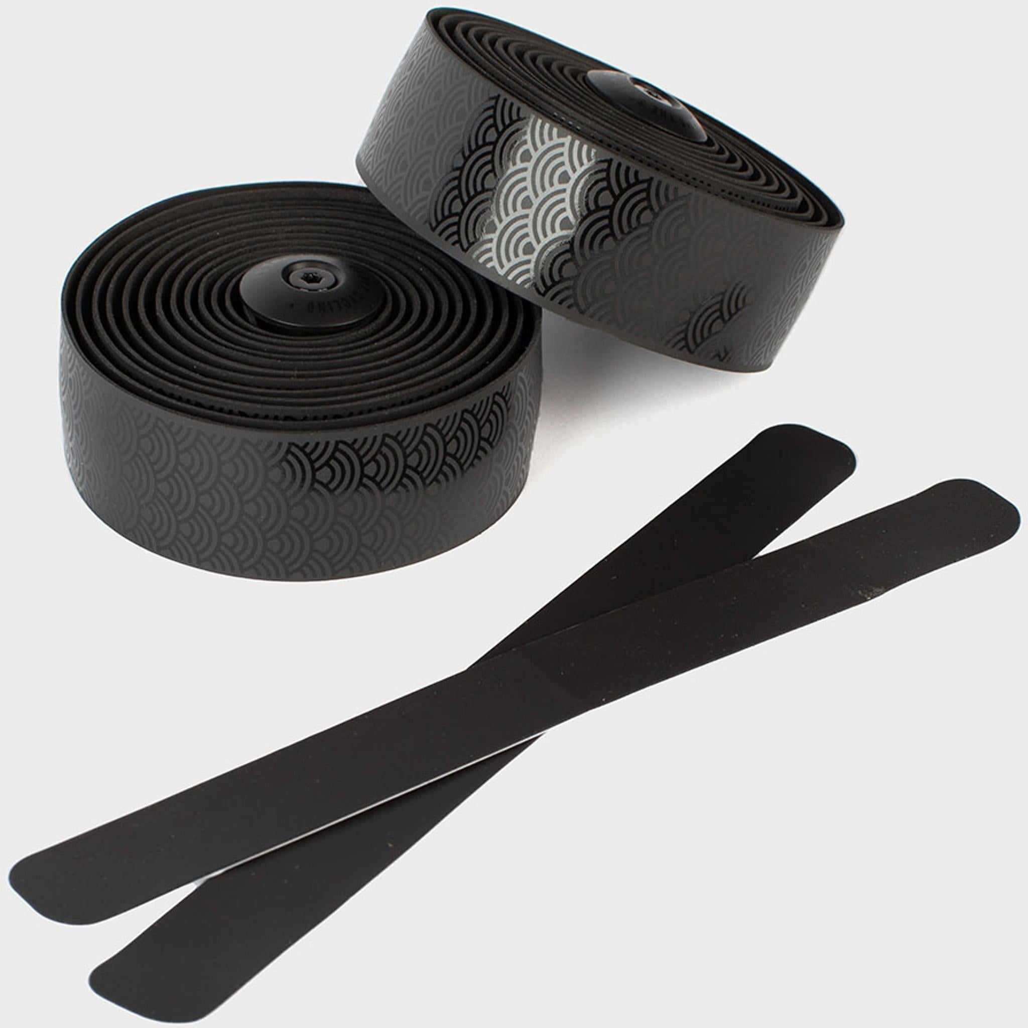 Burgh Wave Stealth Handlebar Tape 220x3cm Black