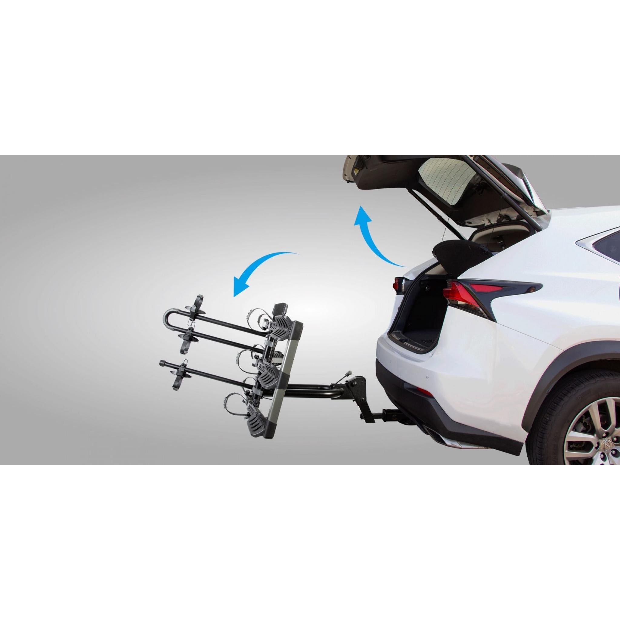 Buzzrack Eazzy H3 - 3 Bike Foldable Platform Car Rack