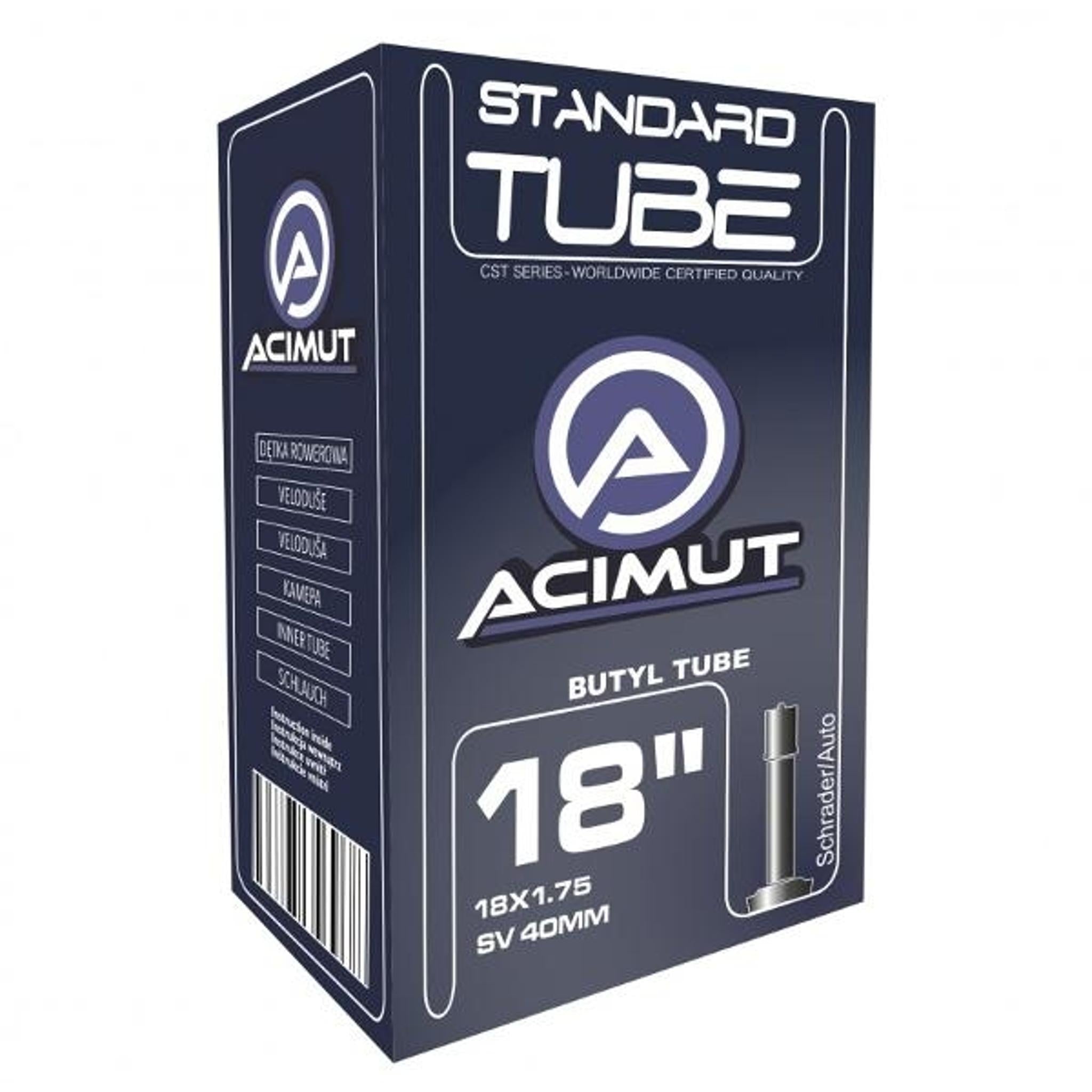 CST Acimut Schrader Valve Inner Tube 18 x 1.90/2.125'' 40mm