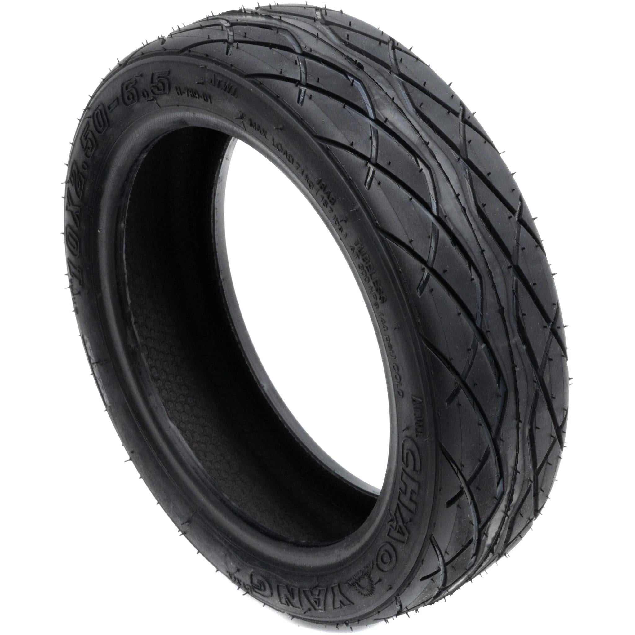 CST C9368 Tubeless E-Scooter Tyre Rim 6.5'' 10x2.50'' Black