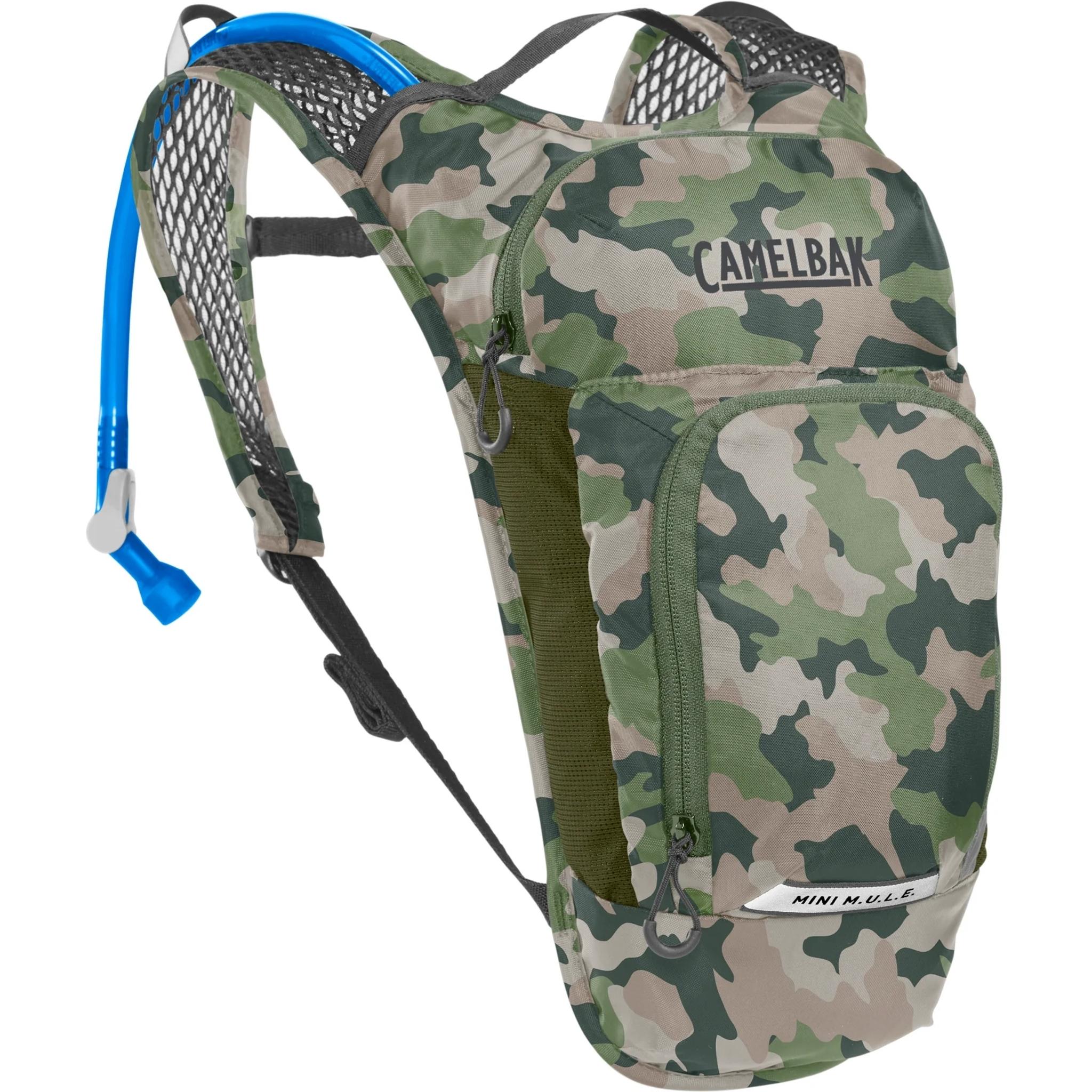 Camelbak Mini M.U.L.E Hydration Pack 5L (1.5L Bladder) Camo