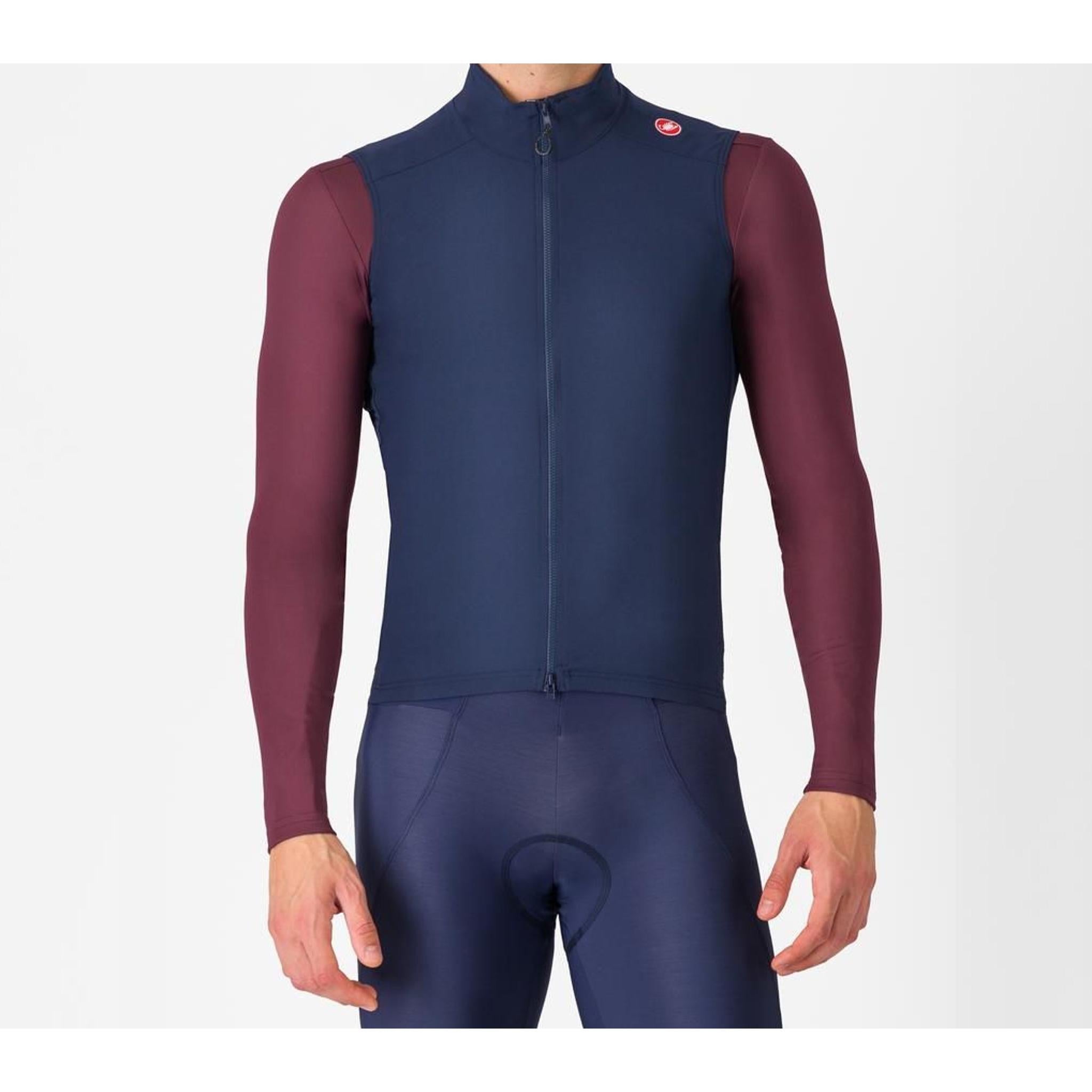 Castelli Men's Espresso Vest Belgian Blue