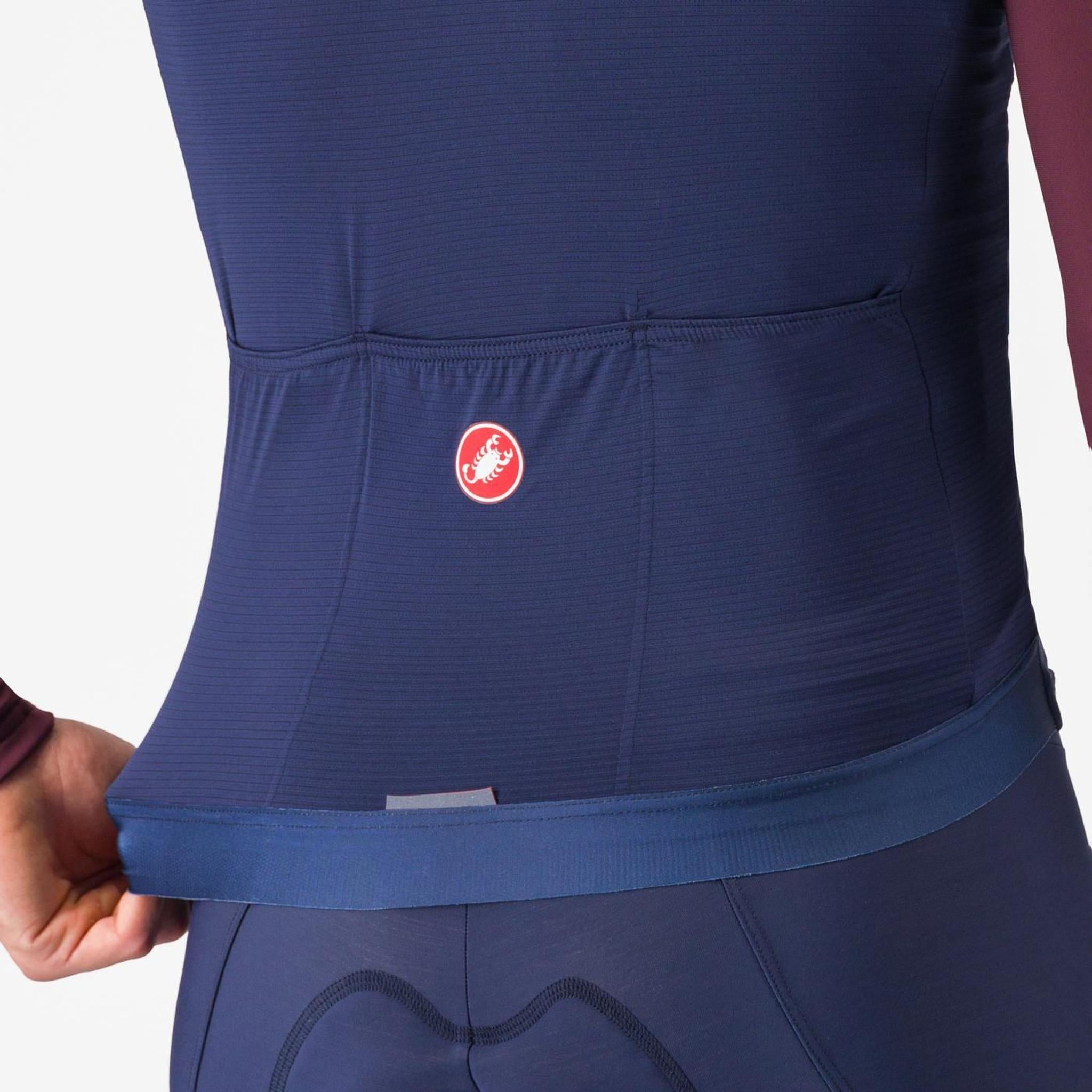Castelli Men's Espresso Vest Belgian Blue