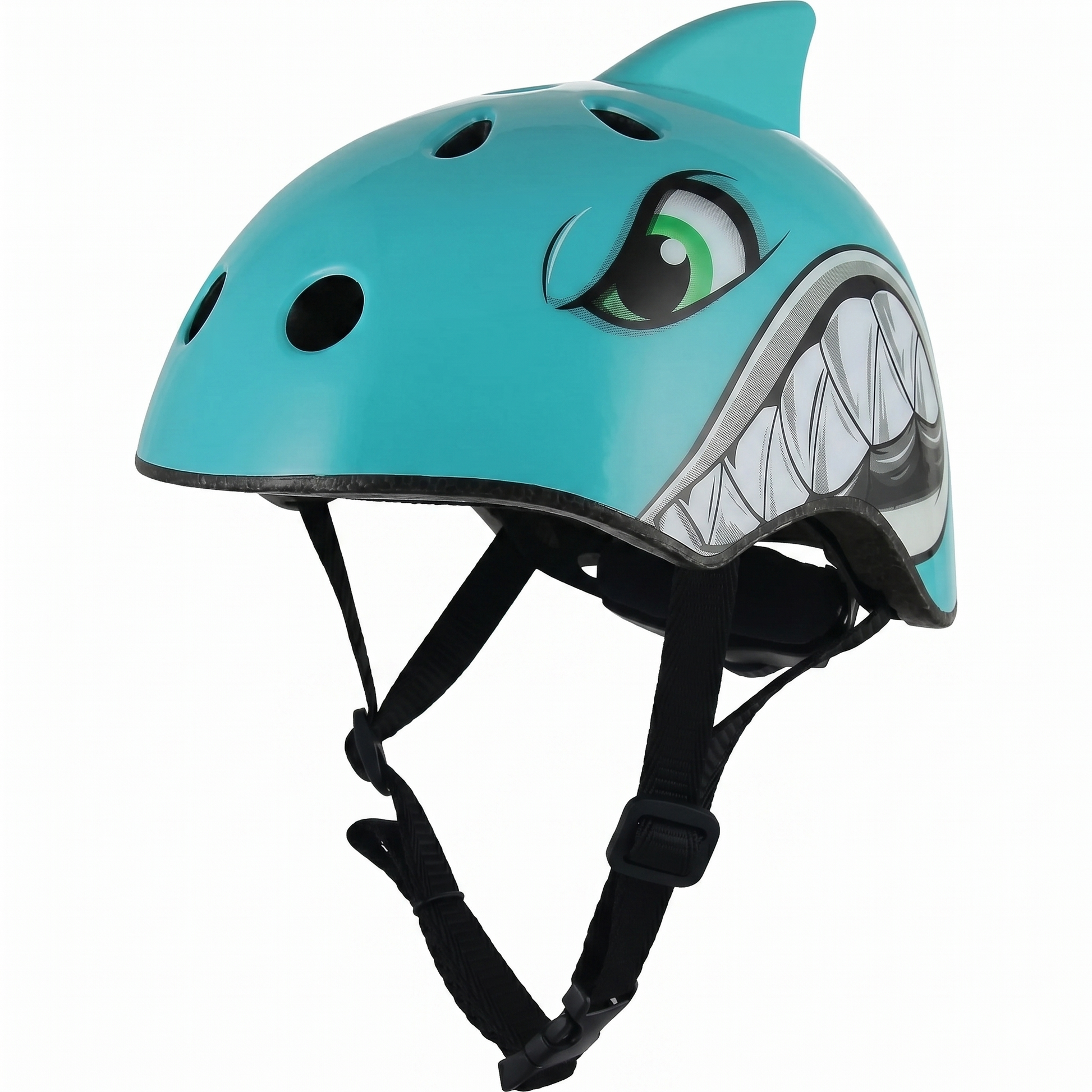 Cinettica Roar Shark Kids Helmet Turquoise – 99 Bikes Cinettica Roar Shark Kids Helmet Turquoise – 99 Bikes