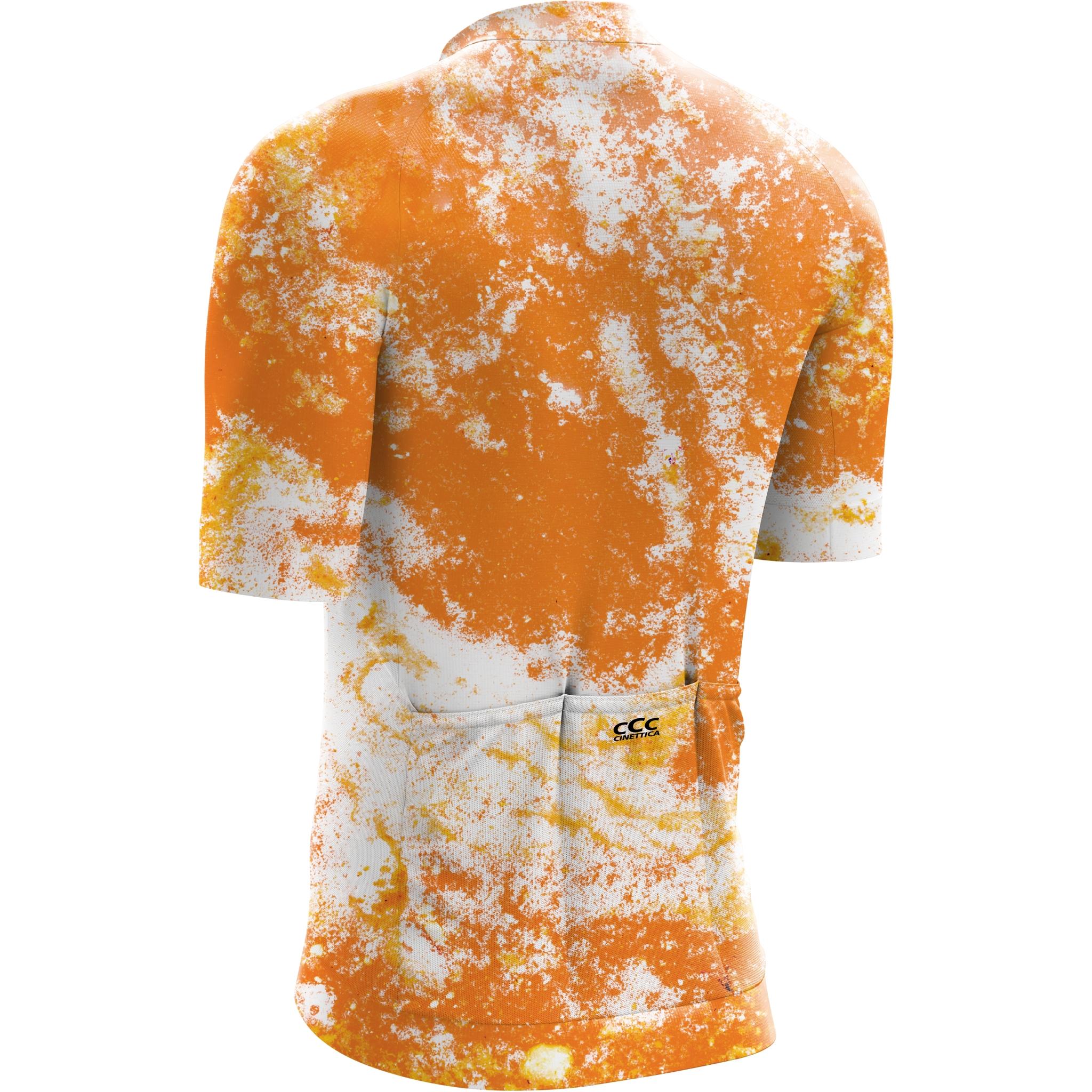 Cinettica Annee Short Sleeve Road Jersey Orange