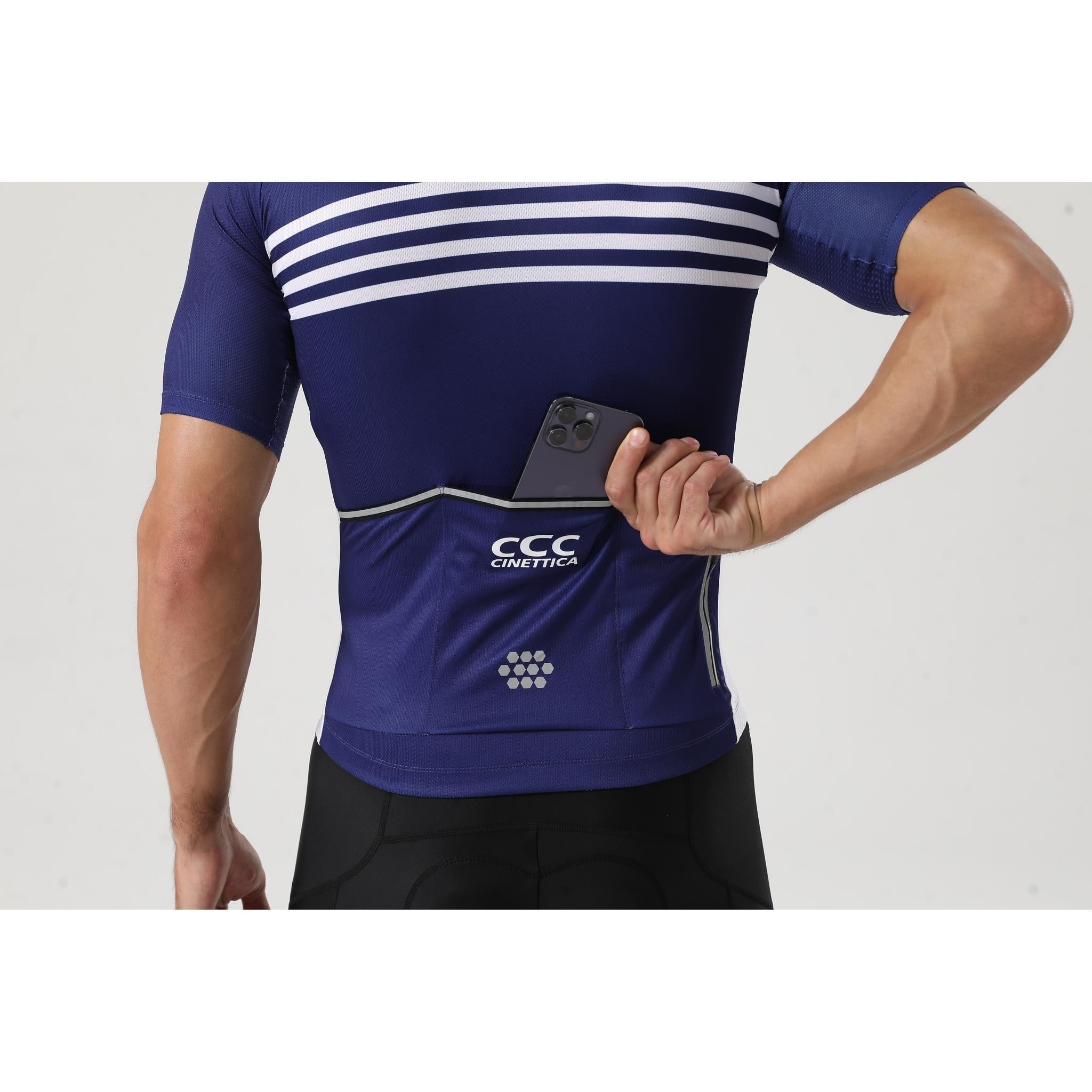 Cinettica Ariston Short Sleeve Jersey Navy