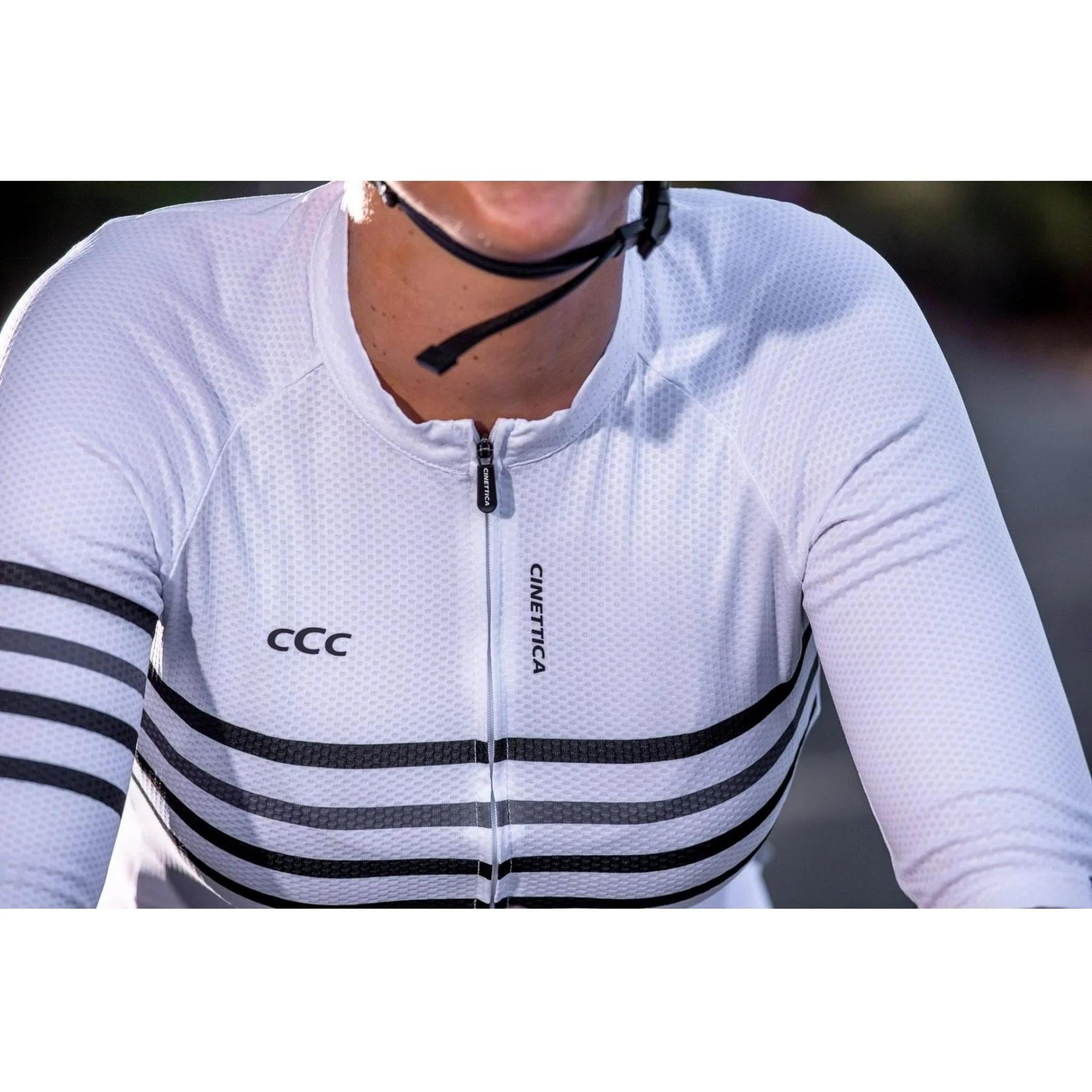 Cinettica Breakaway II Short Sleeve Road Jersey Jersey White