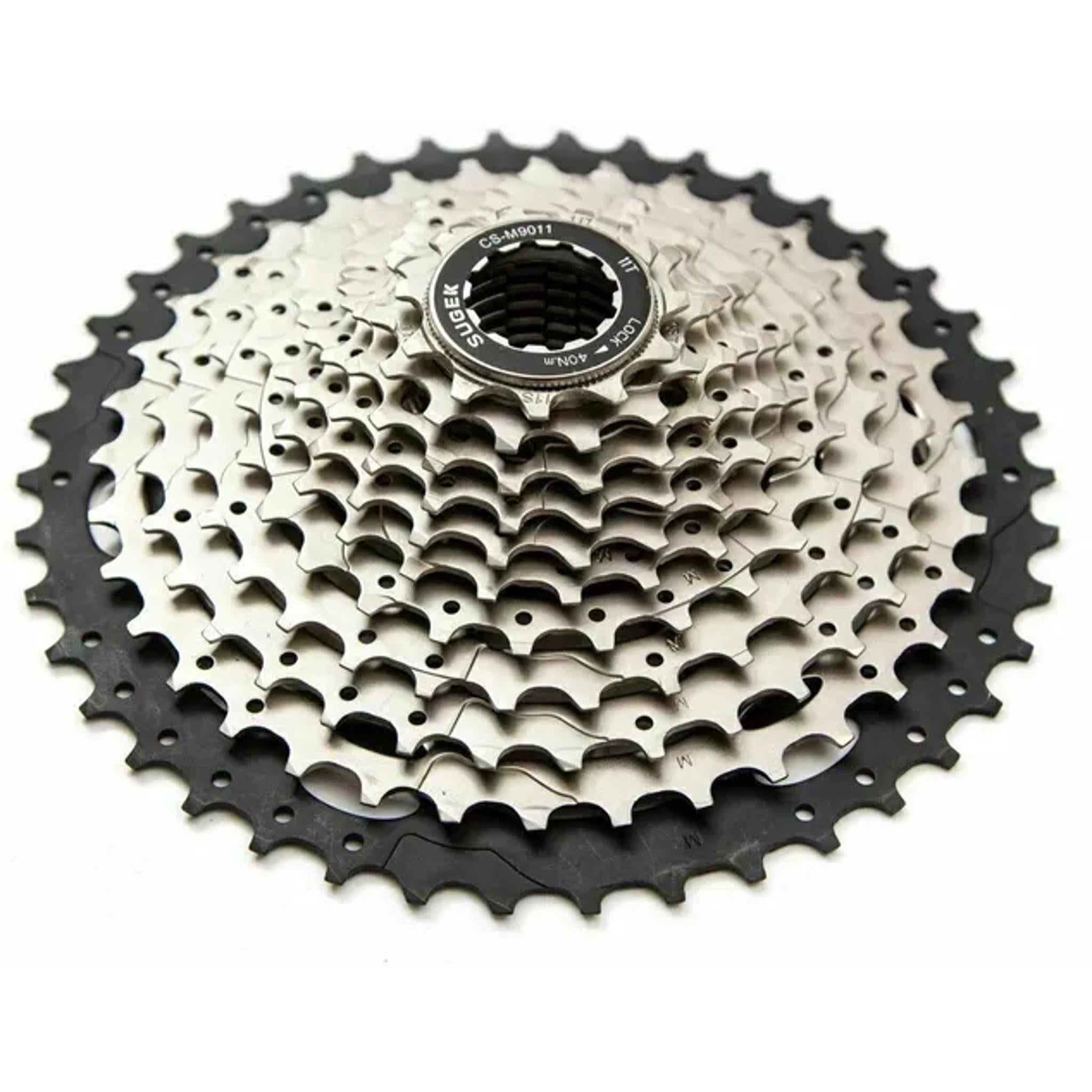 Clarks Shimano/SRAM Compatible 11-Speed MTB Cassette 11-42T Silver