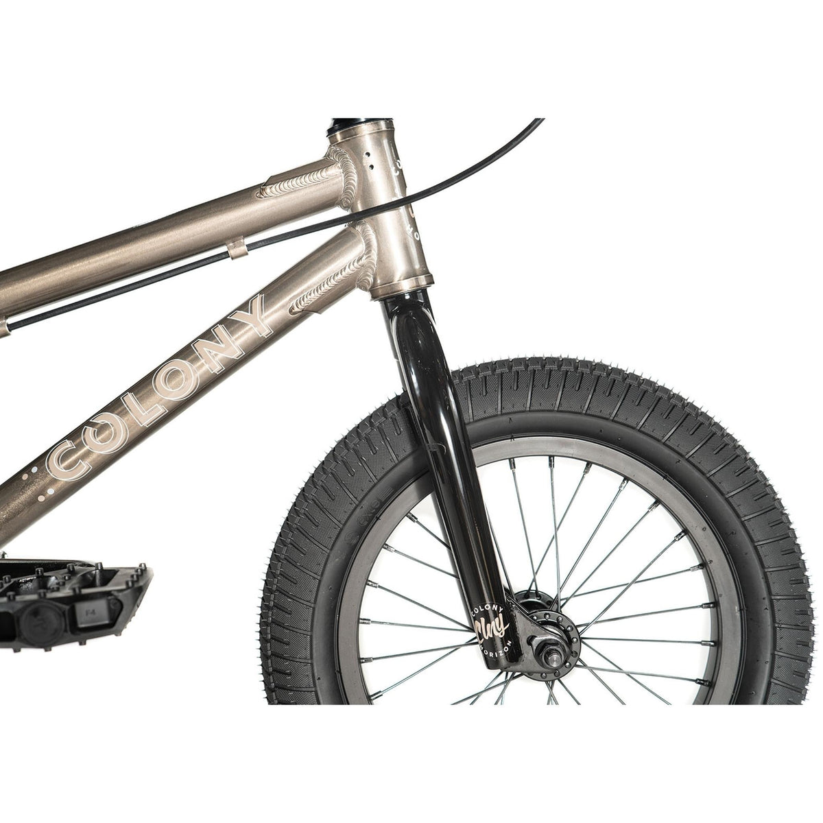 Colony Horizon 14'' Kids BMX Bike Clear/Black