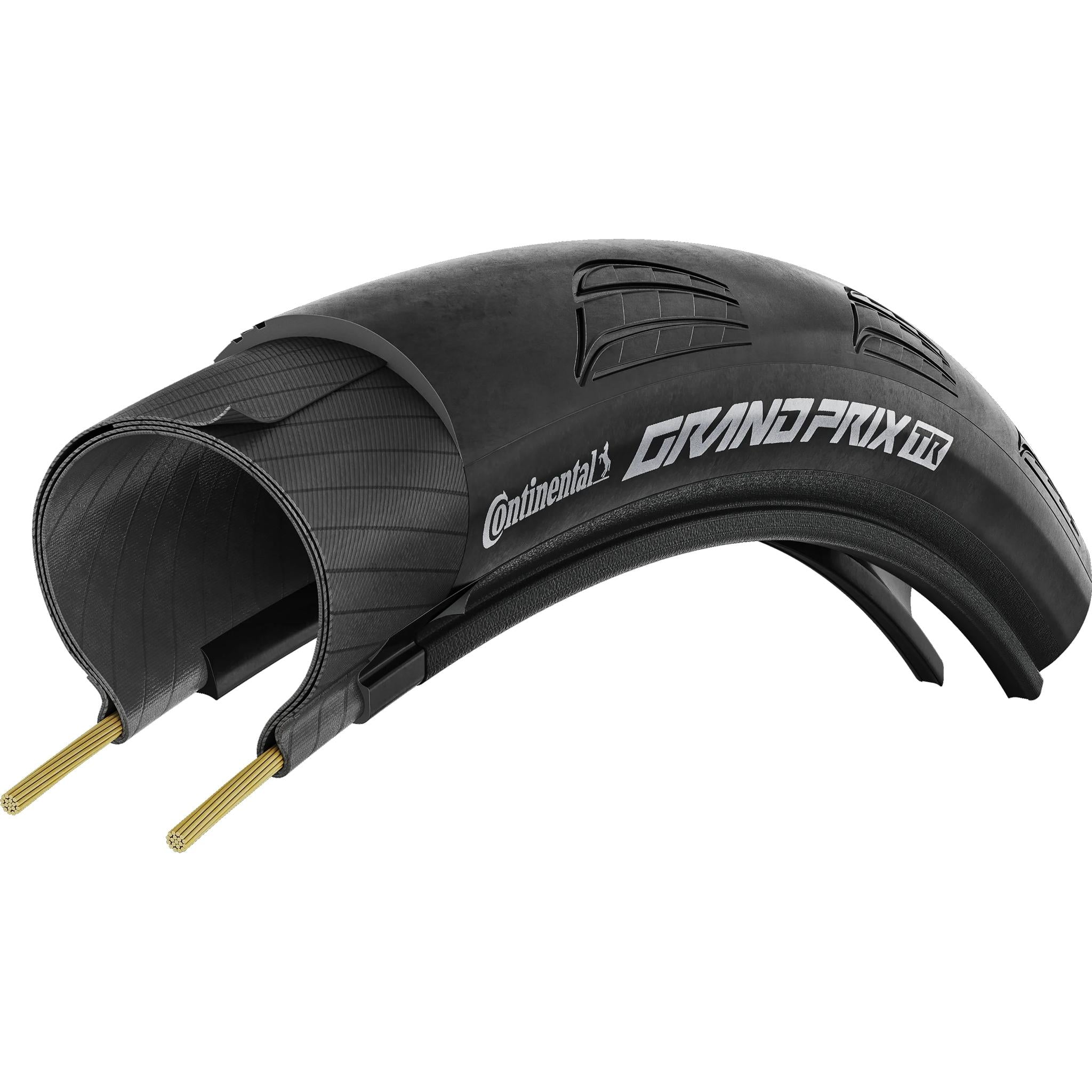 Continental Grand Prix TLR Folding Road Tyre 700 x 30c Black
