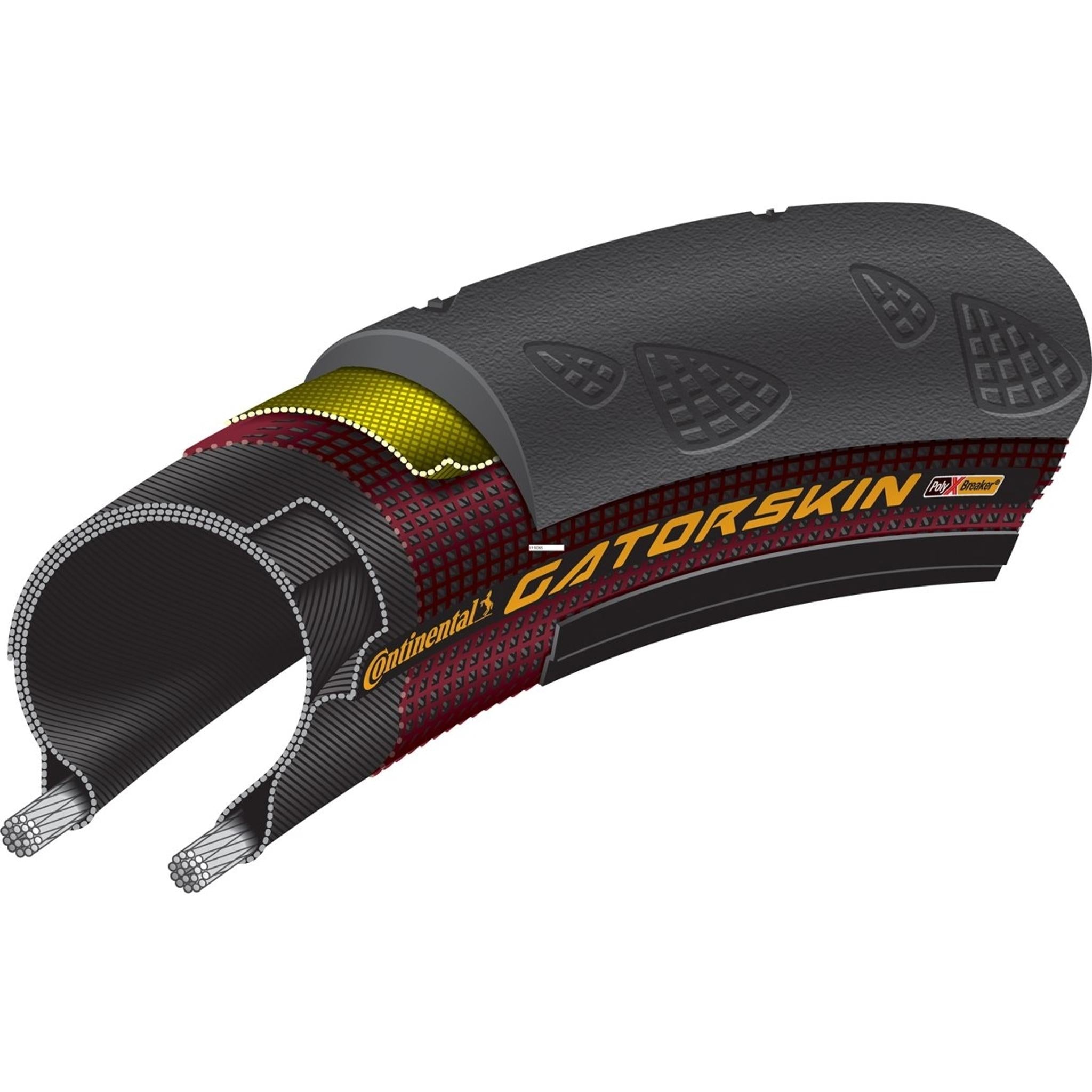 Continental Ultra Gatorskin Wire Bead Road Tyre 700 x 32c