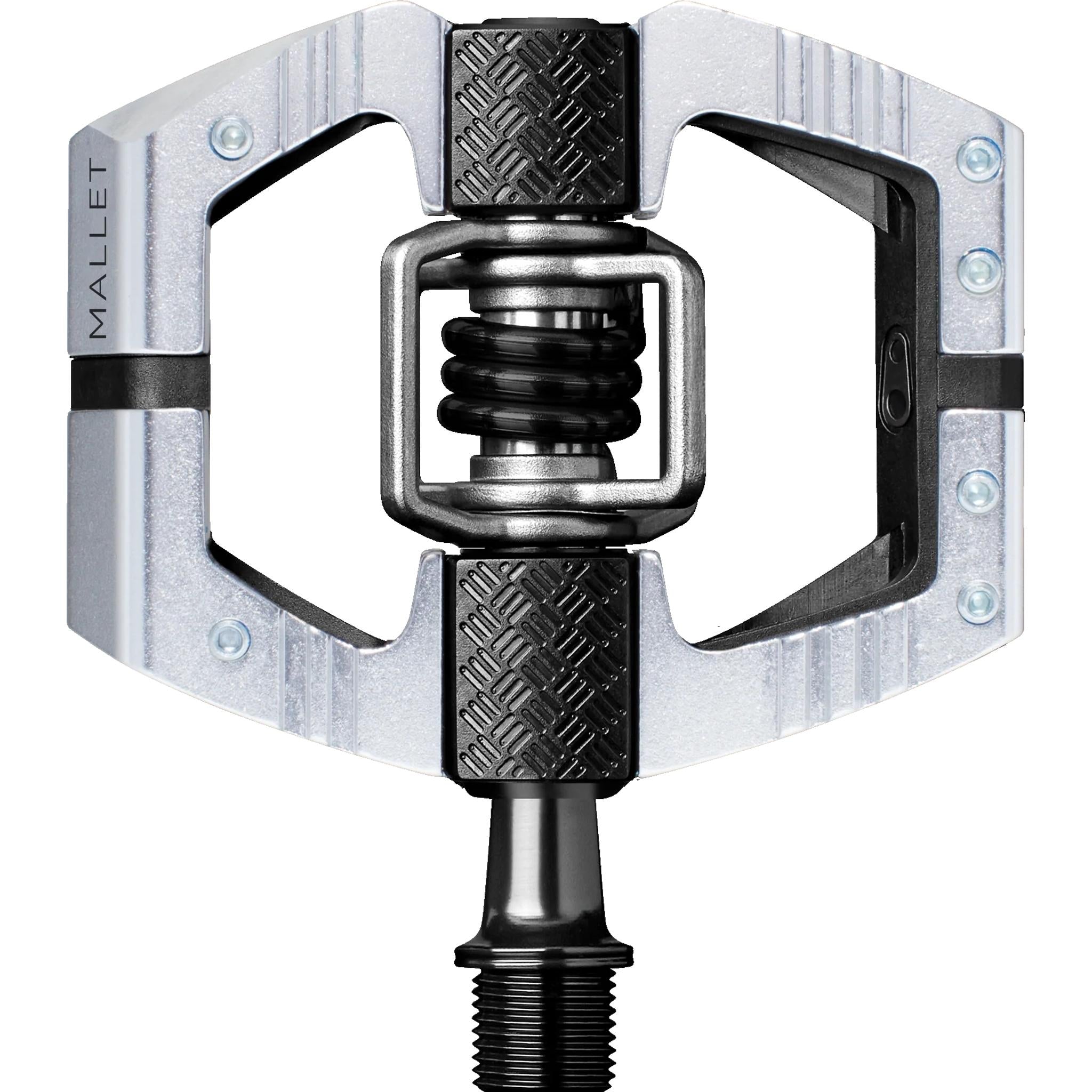 Crankbrothers Mallet Enduro Silver Edition MTB Pedals Polished Silver