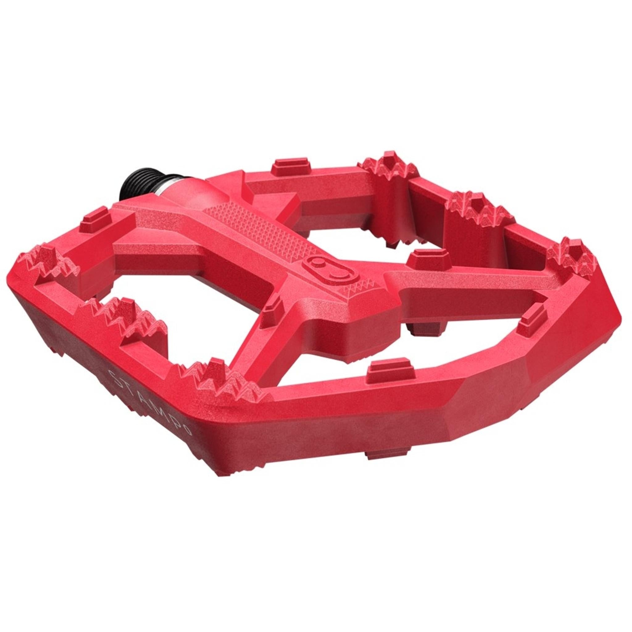 Crankbrothers Stamp 0 Small Flat Pedals Bright Red