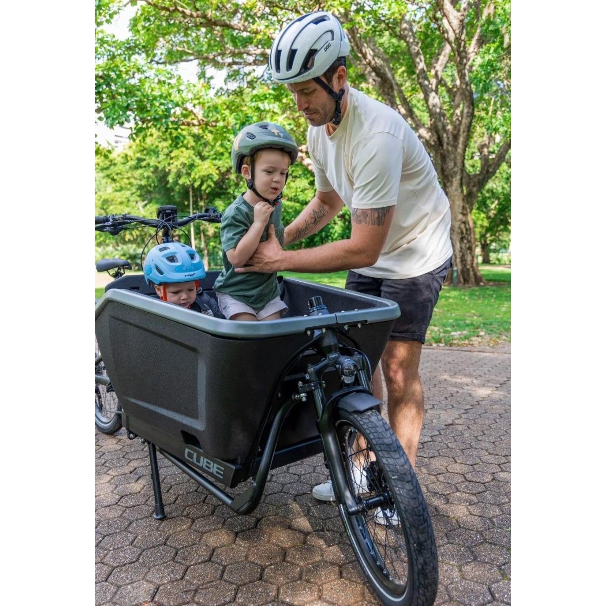 Cube 2 Child Seat 2.0 with Belts - for Cube Cargo Bikes