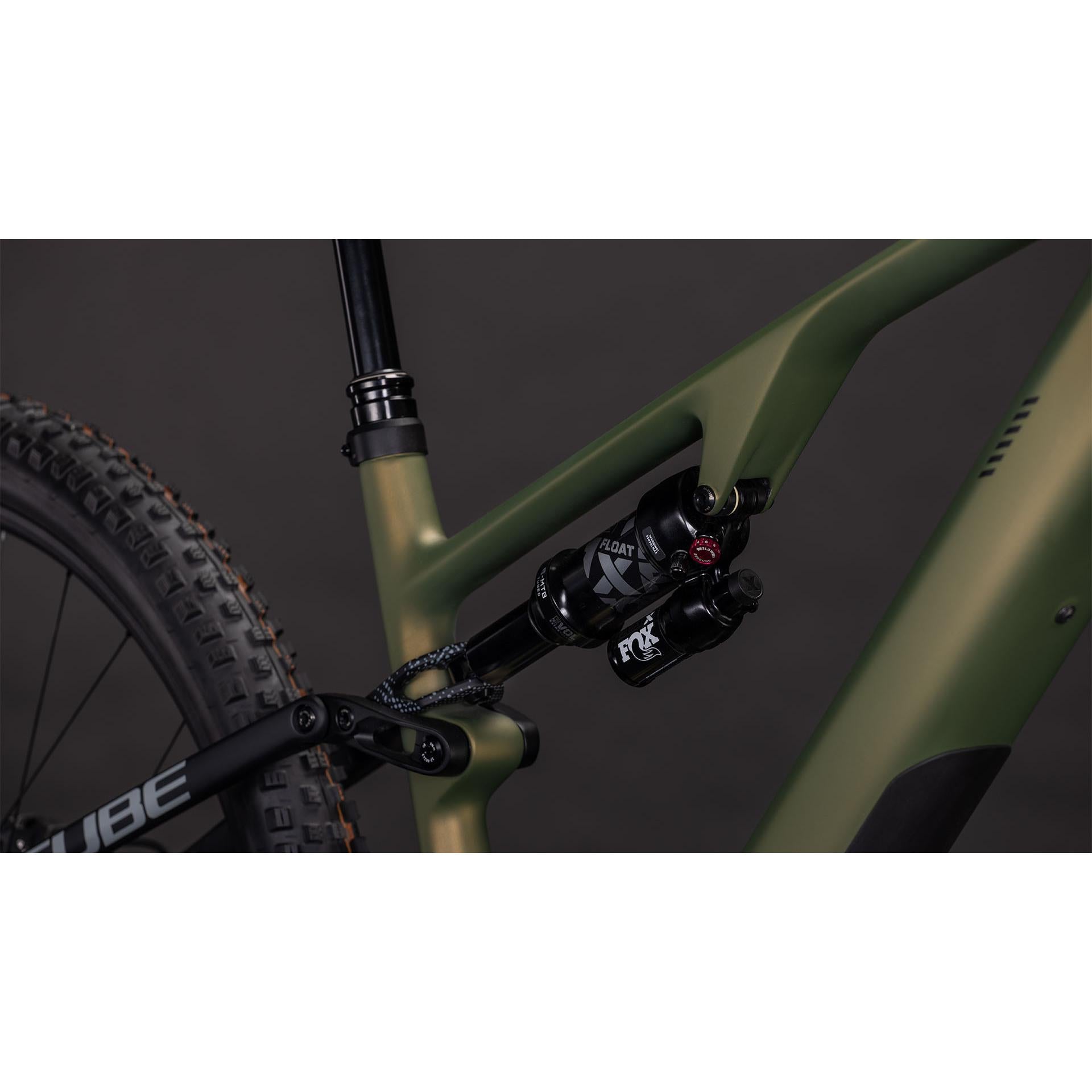 Cube AMS Hybrid ONE44 C68X TM 400X Electric Trail Bike Reedgreen'n'Matrix