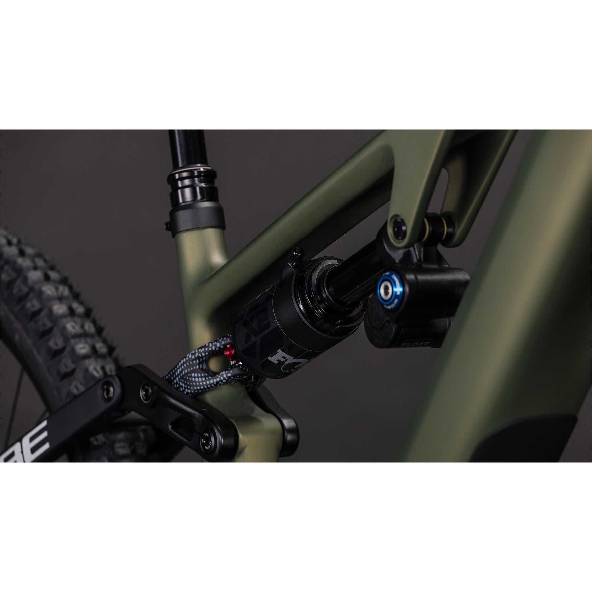 Cube AMS Hybrid ONE77 C:62 TM Electric Enduro Bike Reedgreen'n'Matrix