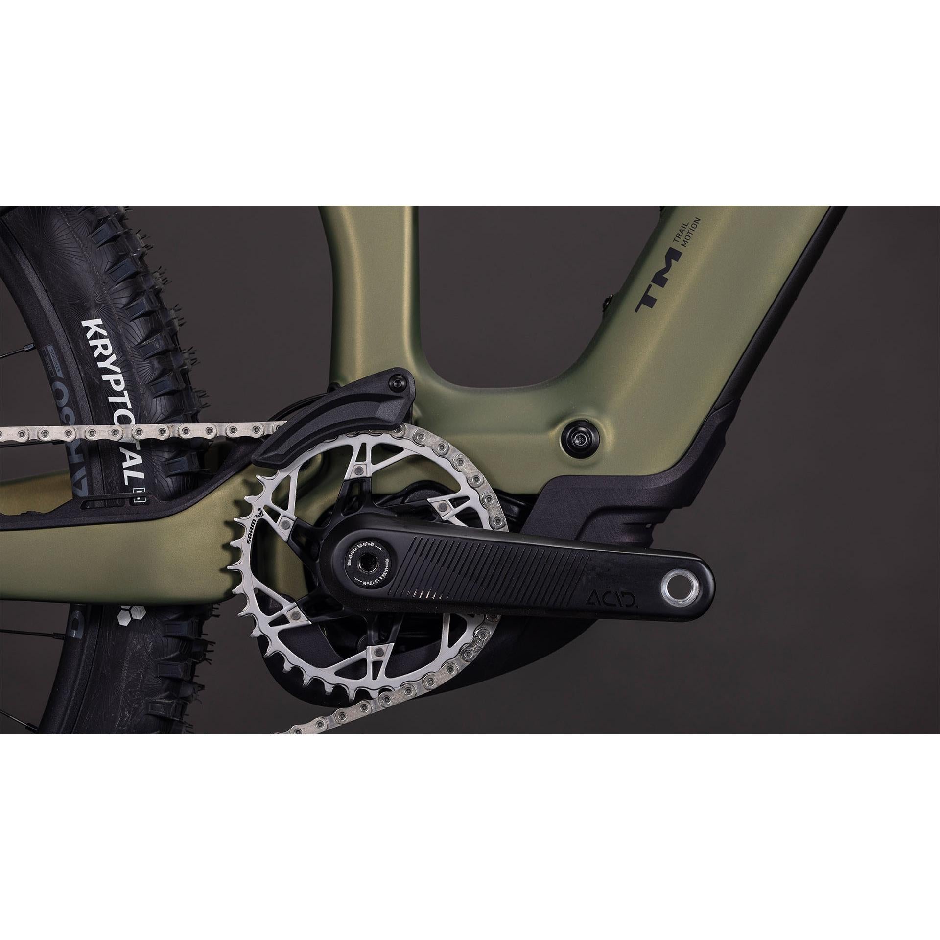 Cube AMS Hybrid ONE77 C:62 TM Electric Enduro Bike Reedgreen'n'Matrix