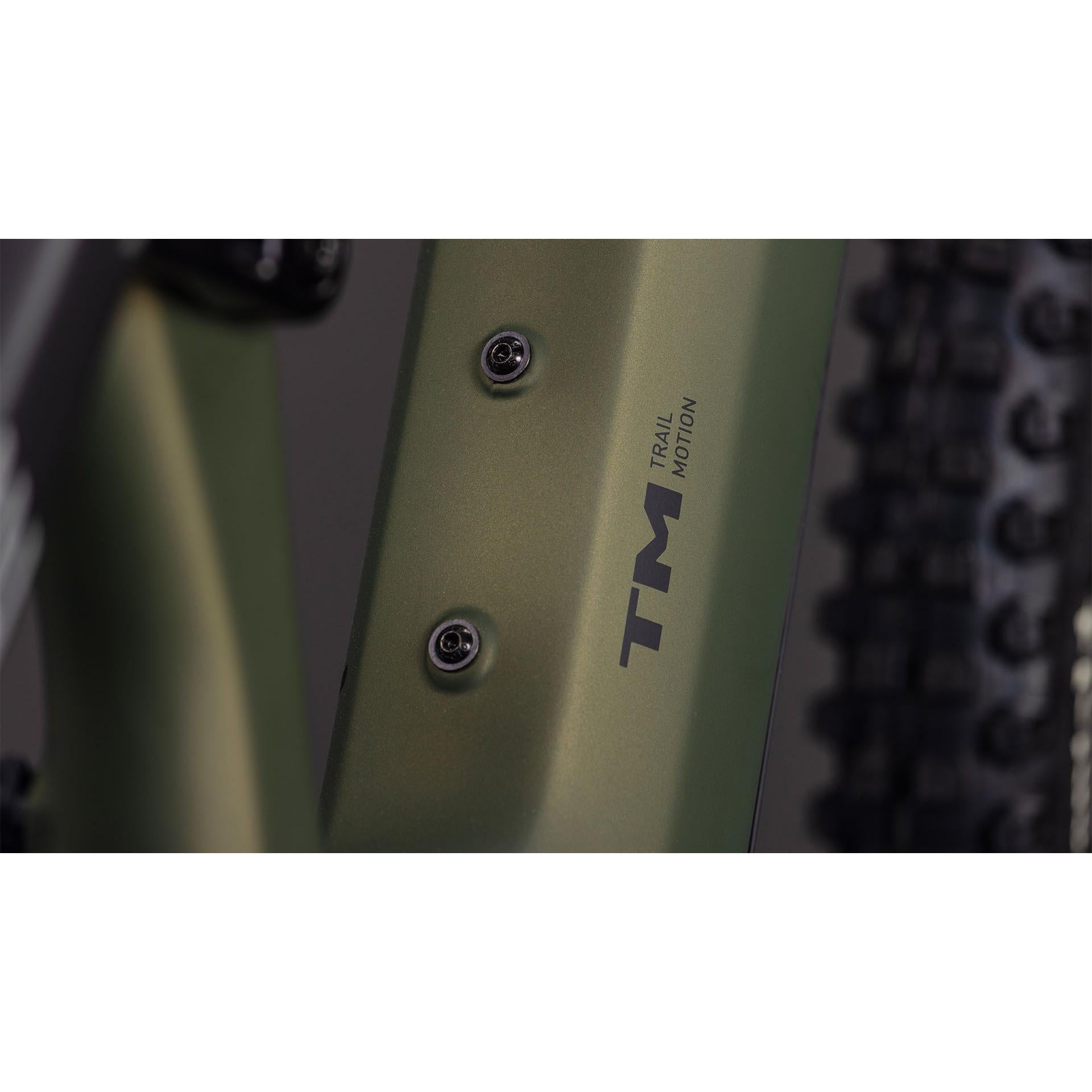 Cube AMS Hybrid ONE77 C:62 TM Electric Enduro Bike Reedgreen'n'Matrix