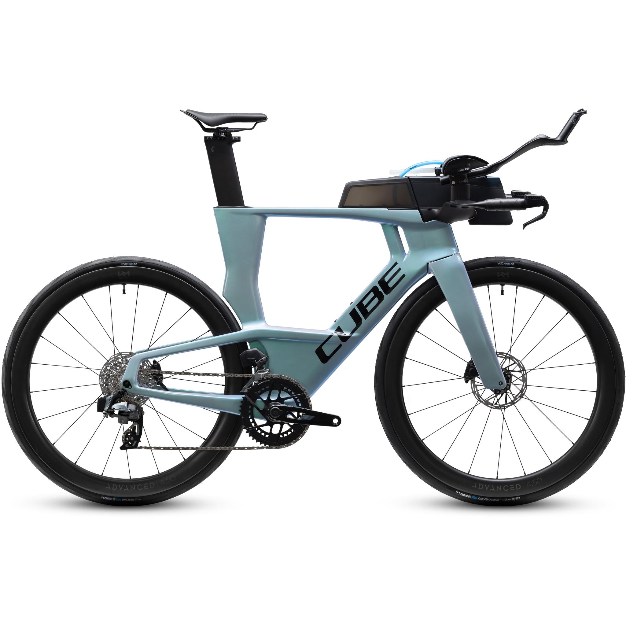Cube Aerium C:68X Pro Time Trial/Triathlon Bike Greenfusion'n'Black