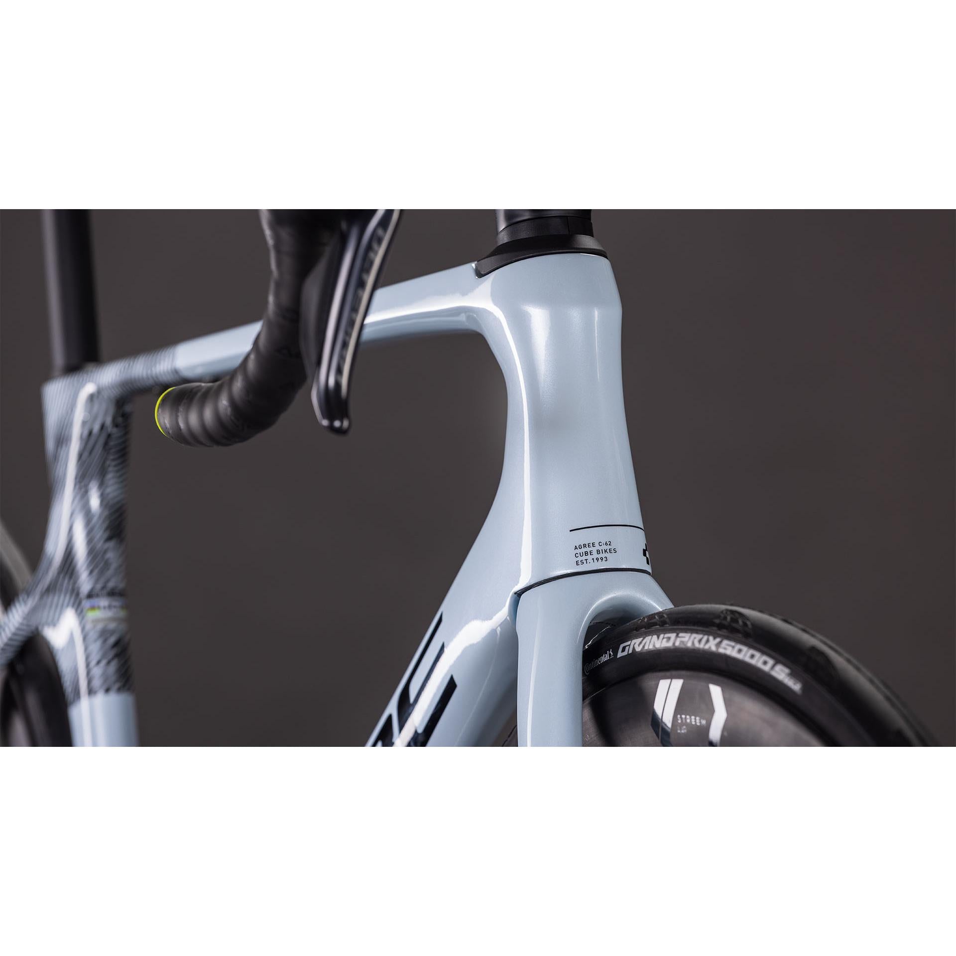 Cube Agree C62 Race Road Bike Glacier'n'Black