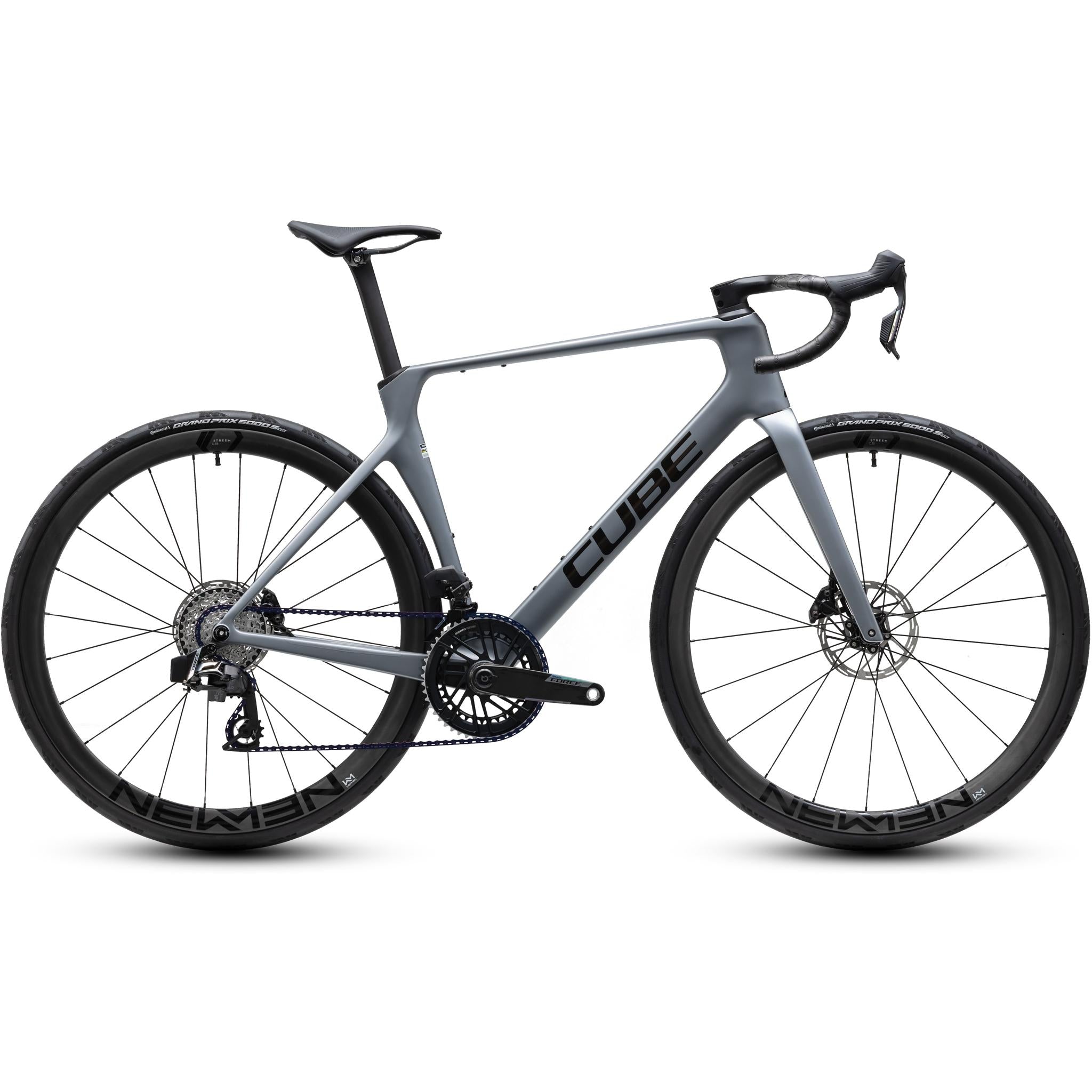 Cube Agree C:62 SLX Race Road Bike Slategrey'n'Chrome