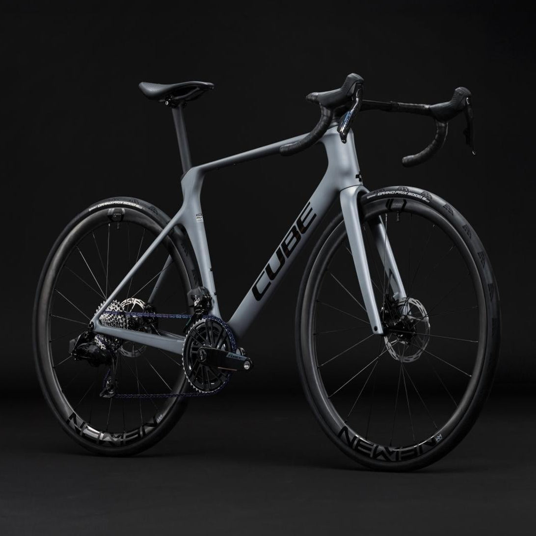Cube Agree C:62 SLX Race Road Bike Slategrey'n'Chrome
