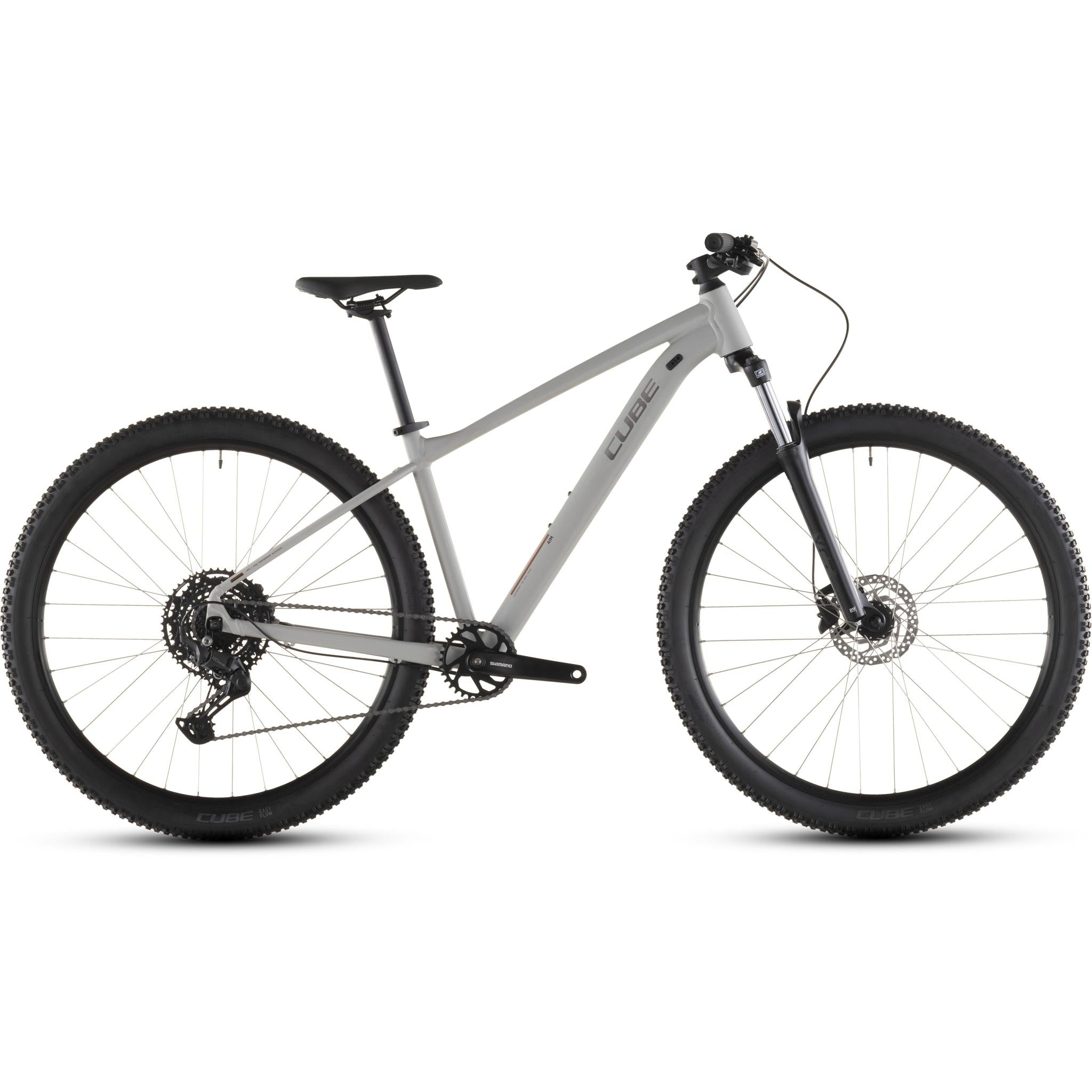 Cube Aim Pro Hardtail Mountain Bike Greige'n'Titan