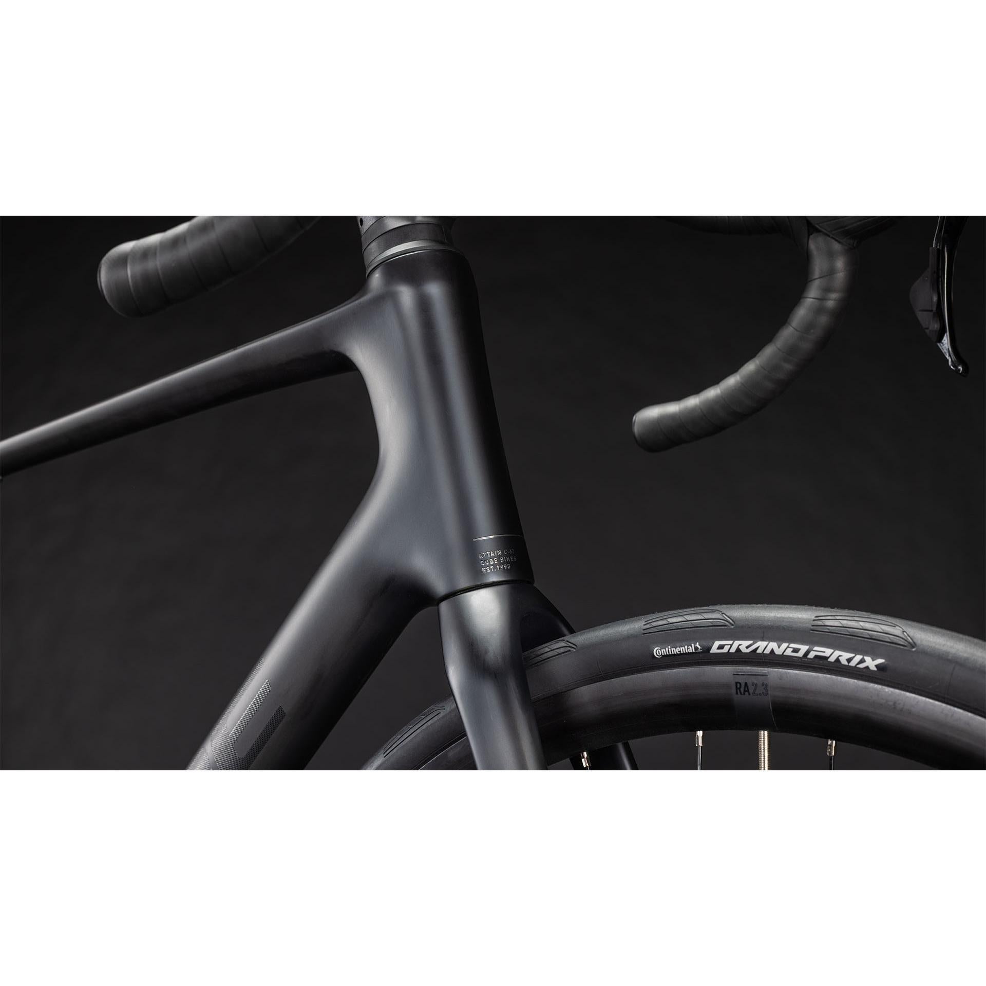 Cube Attain C62 Race Road Bike Blackline