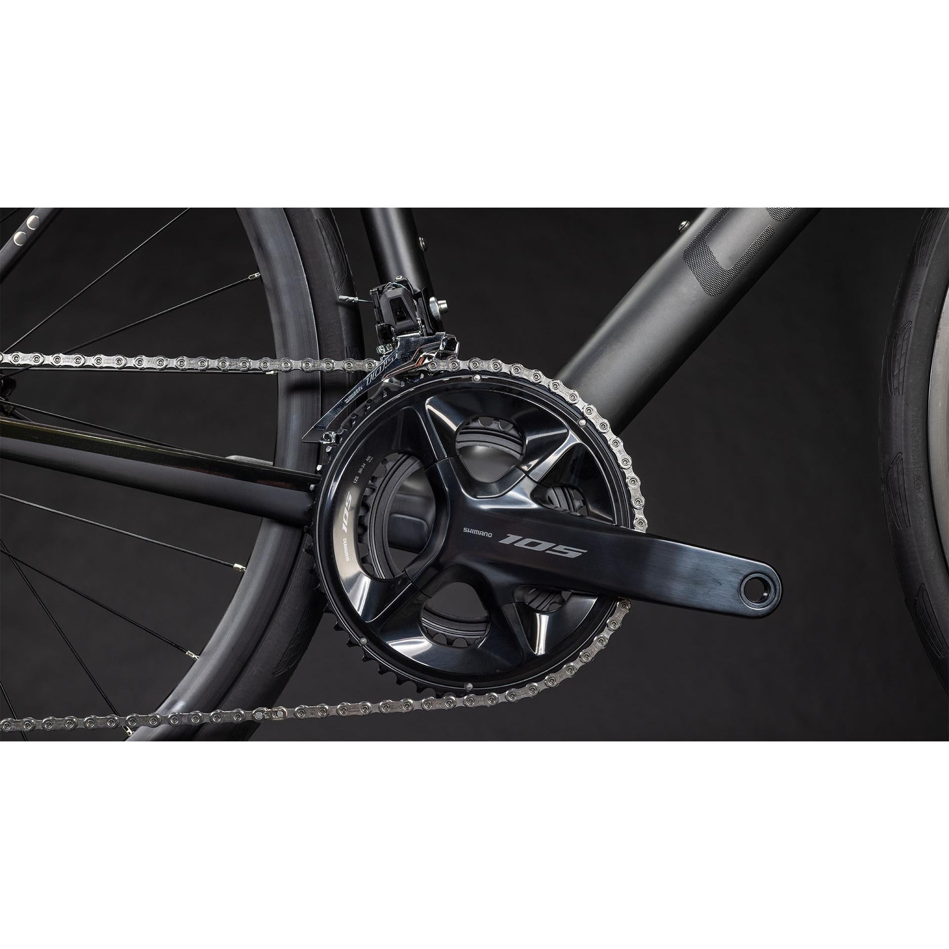 Cube Attain C62 Race Road Bike Blackline