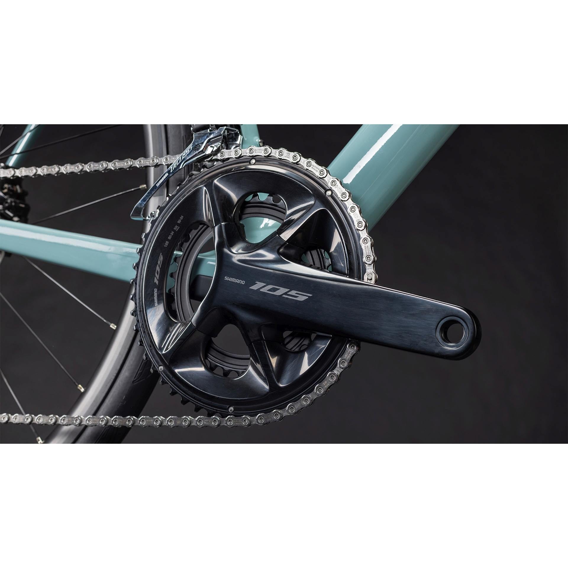Cube Attain C62 Race Road Bike Skylightblue'n'Cyan