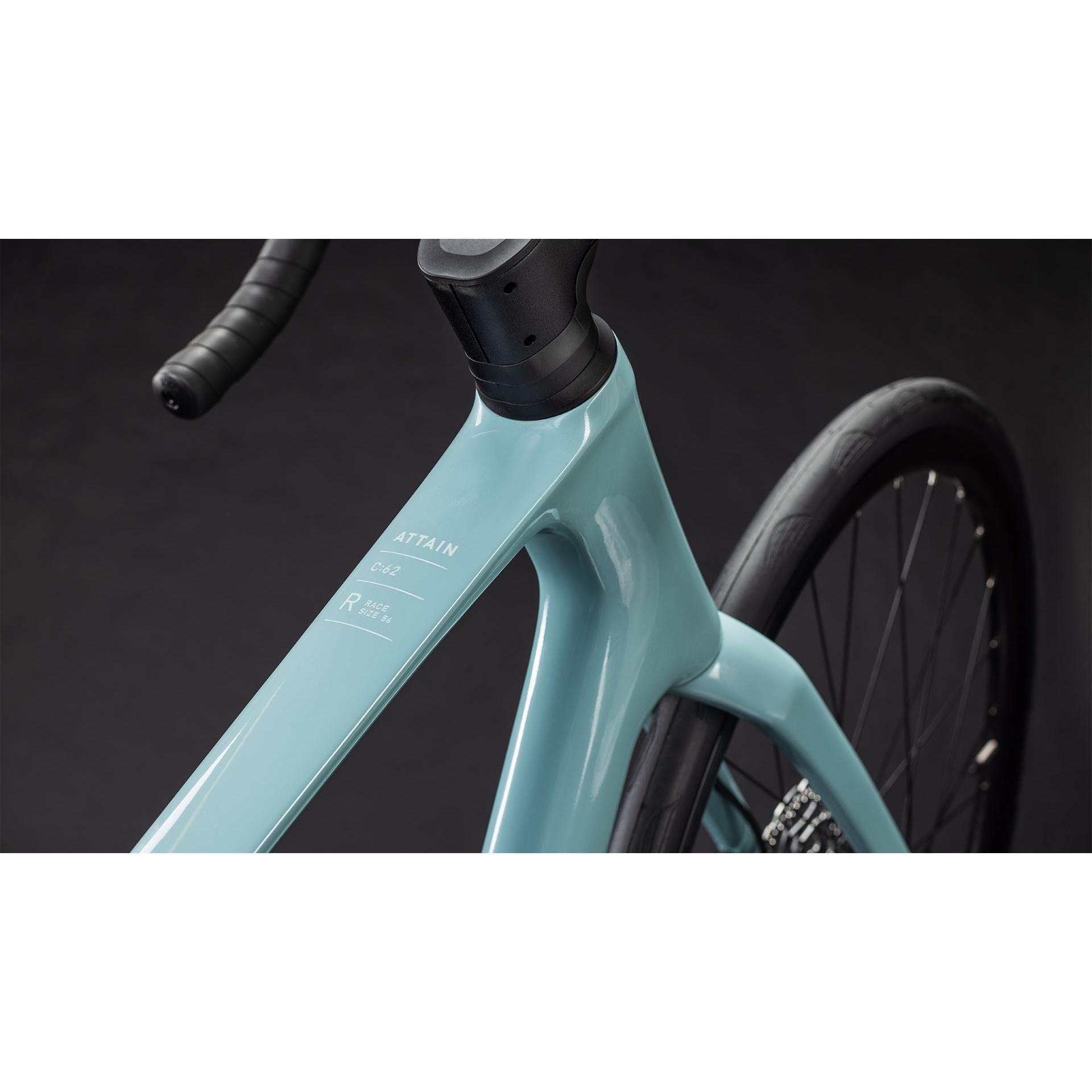 Cube Attain C62 Race Road Bike Skylightblue'n'Cyan