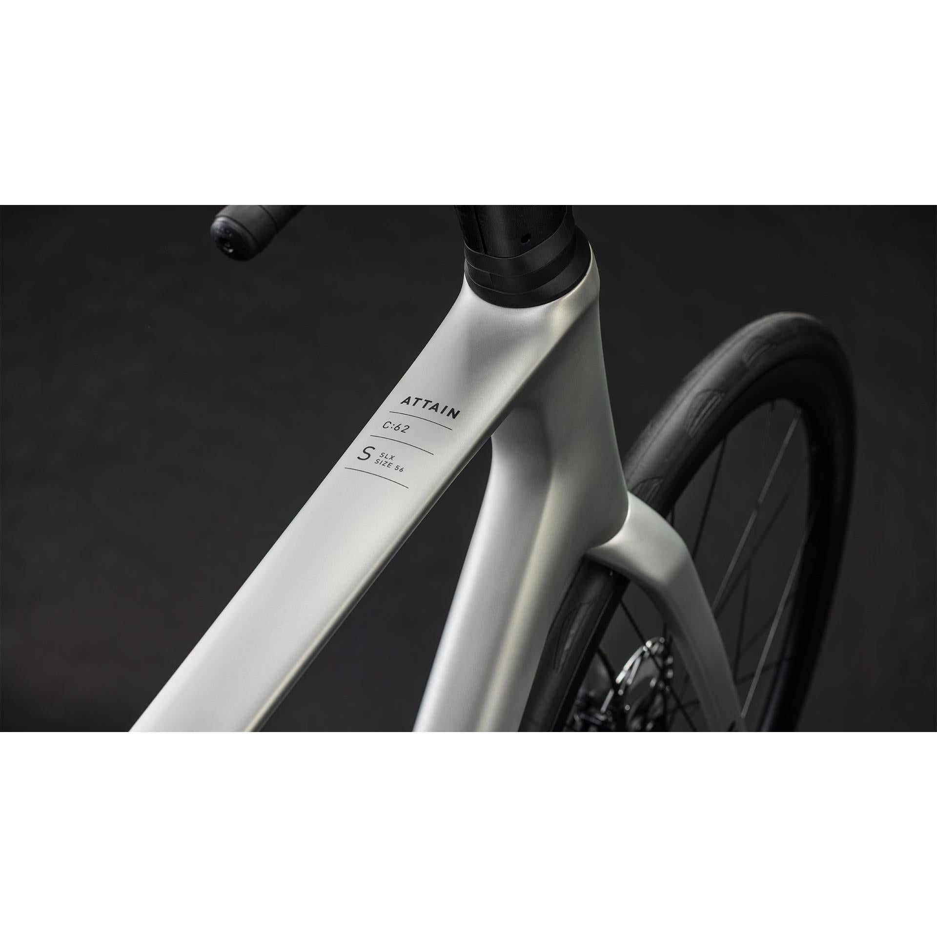 Cube Attain C62 SLX Road Bike Sleekgrey'n'Prism