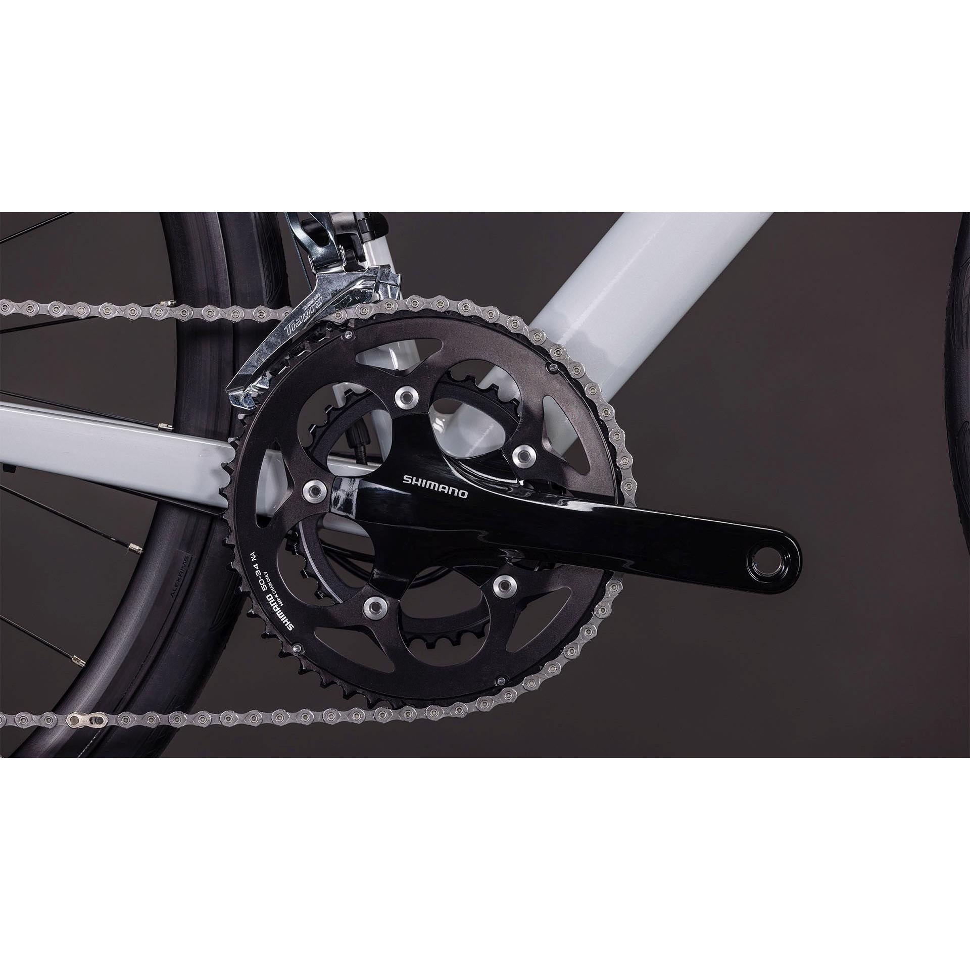 Cube Attain Race Road Bike Foggrey'n'Shift