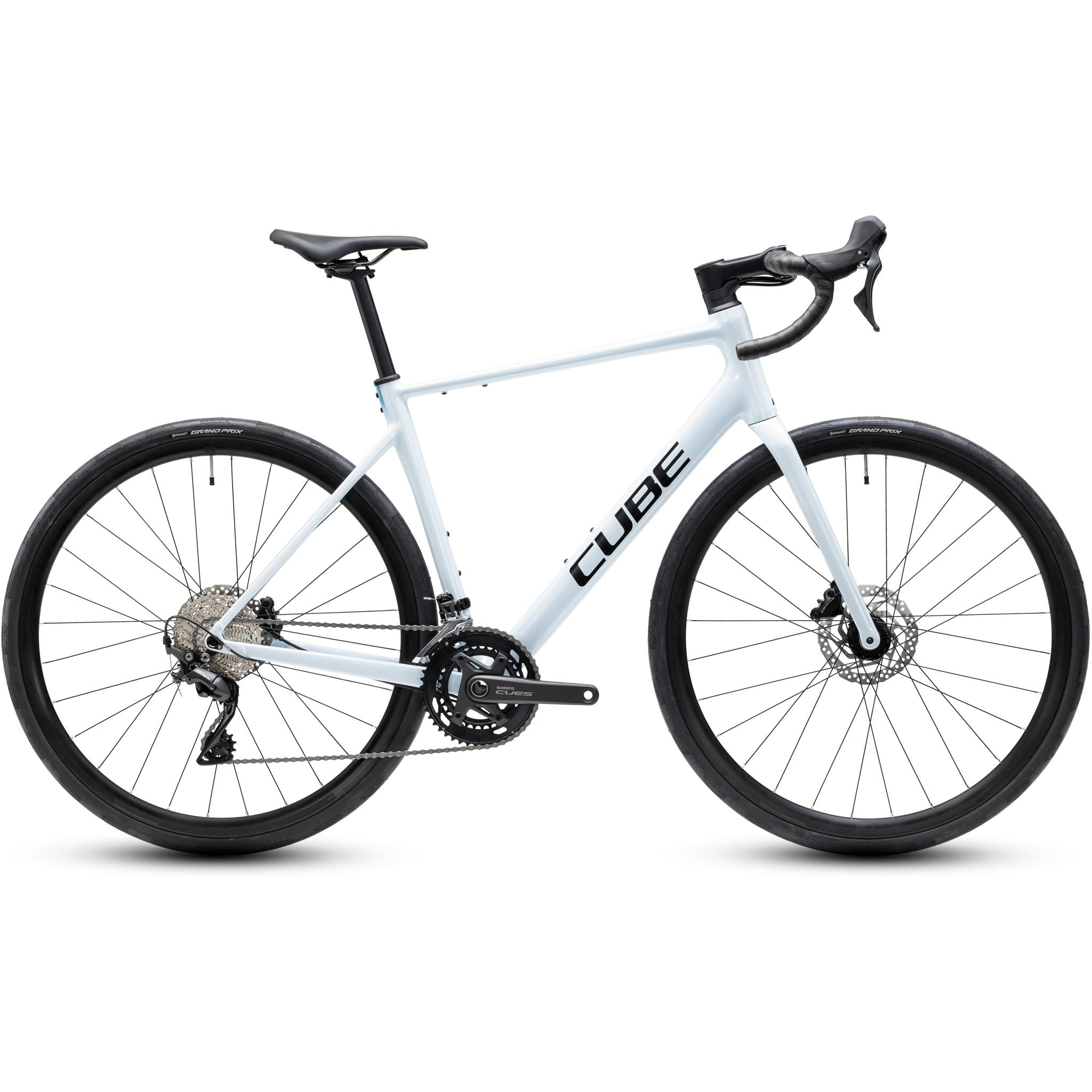 Cube Attain Race Road Bike Glacier'n'Black