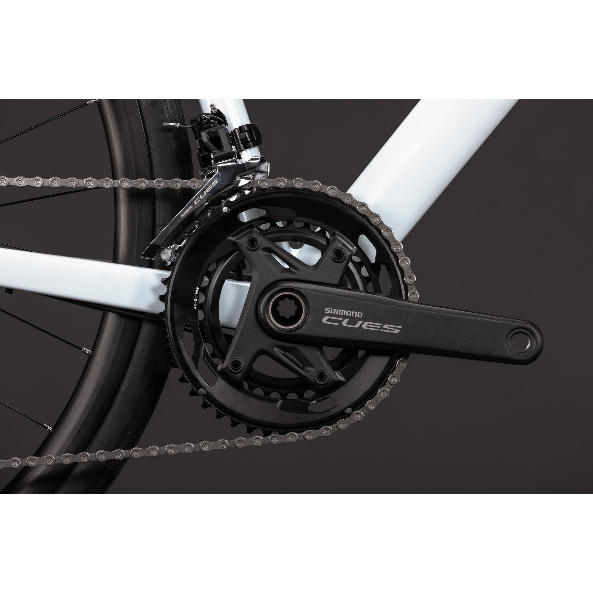 Cube Attain Race Road Bike Glacier'n'Black