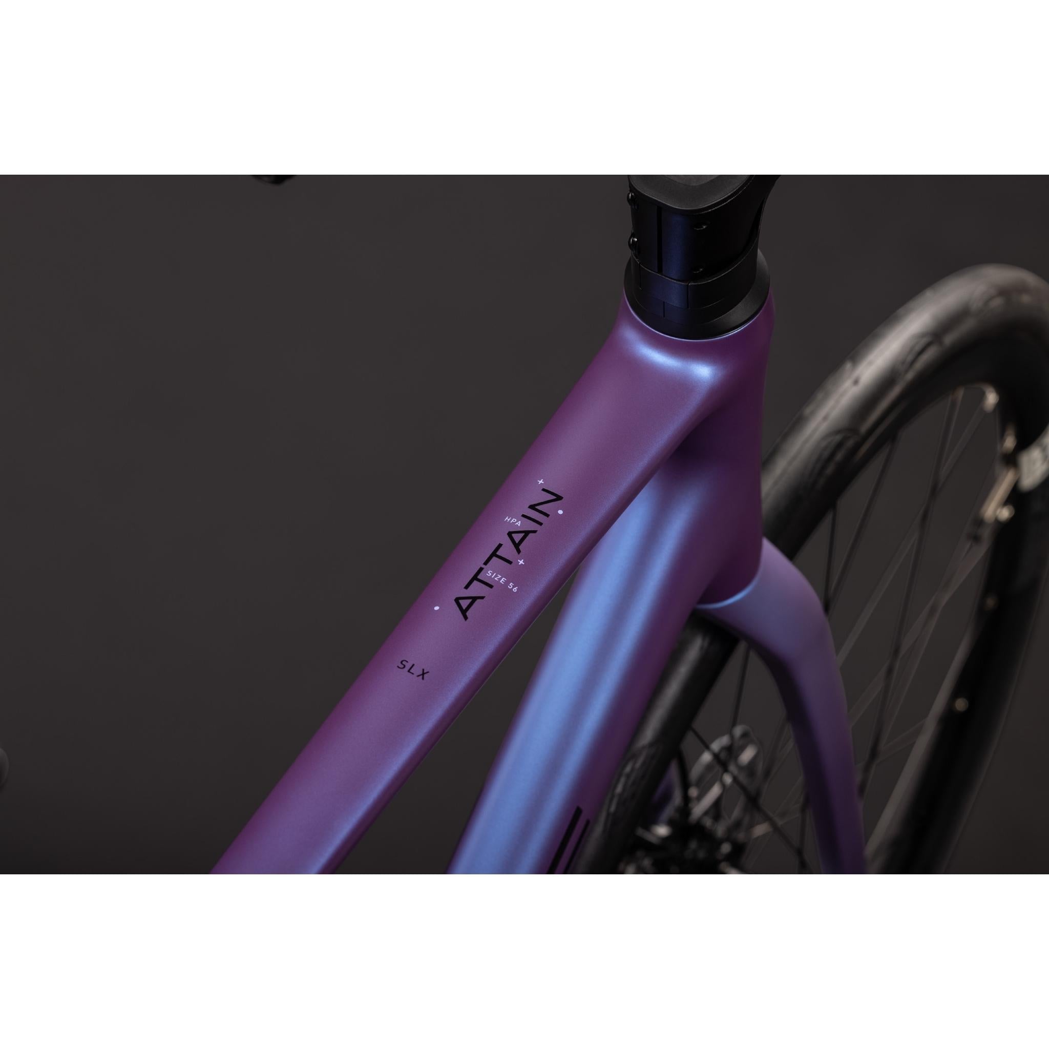 Cube Attain SLX Road Bike Blue Iris'n'Black