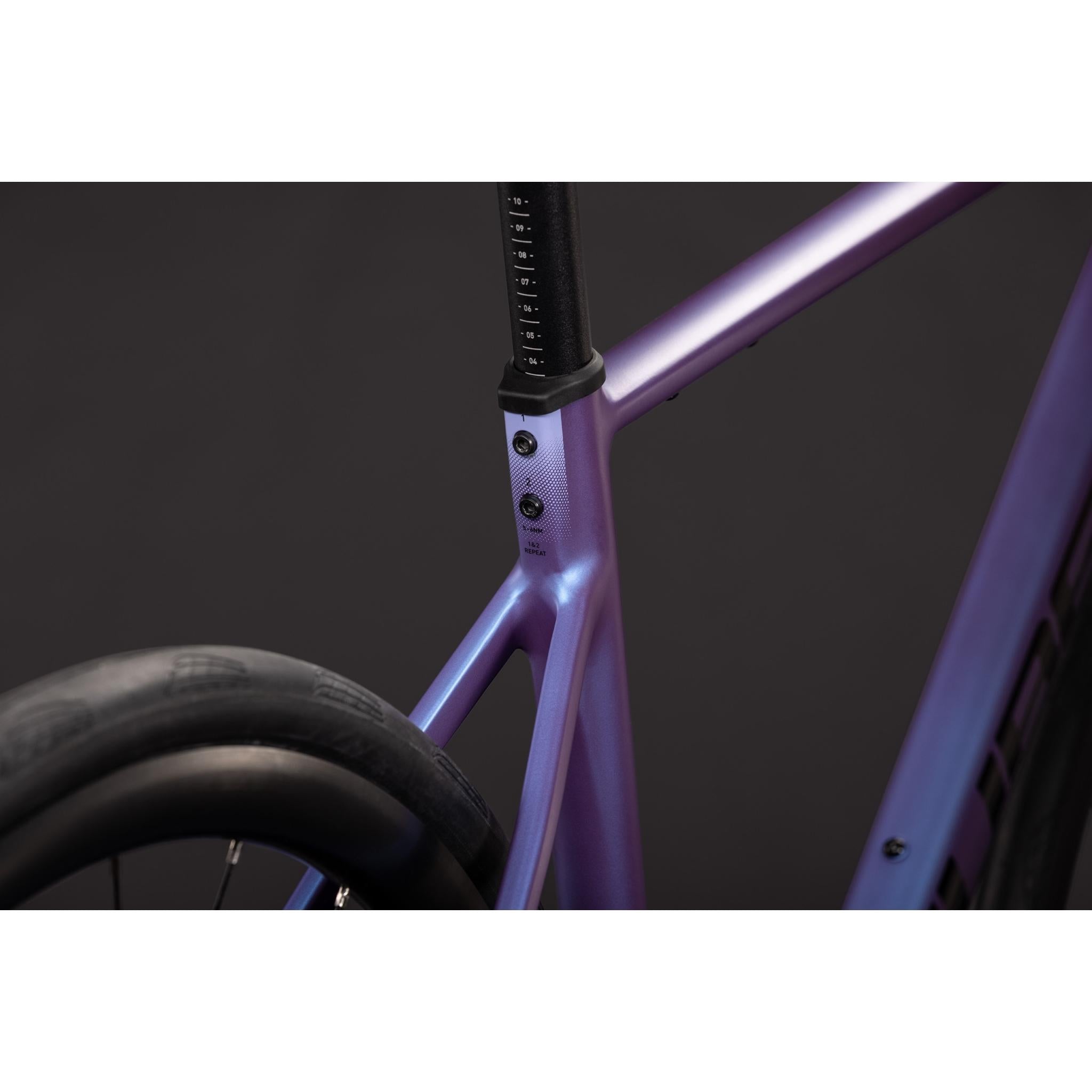 Cube Attain SLX Road Bike Blue Iris'n'Black