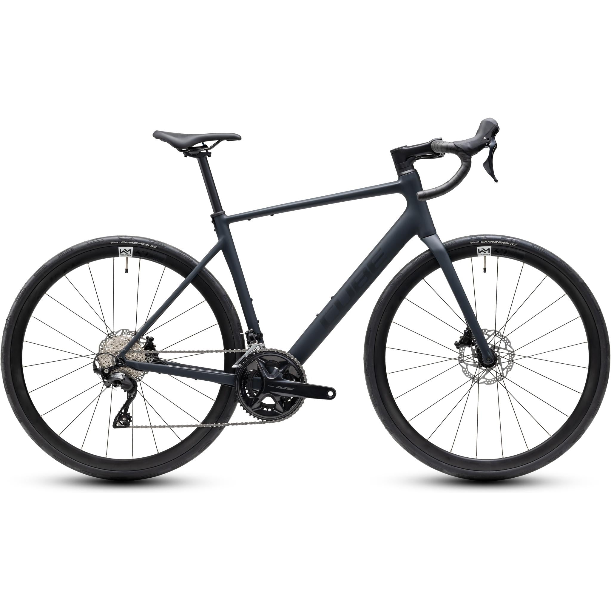 Cube Attain SLX Road Race Bike Black'n'Chrome