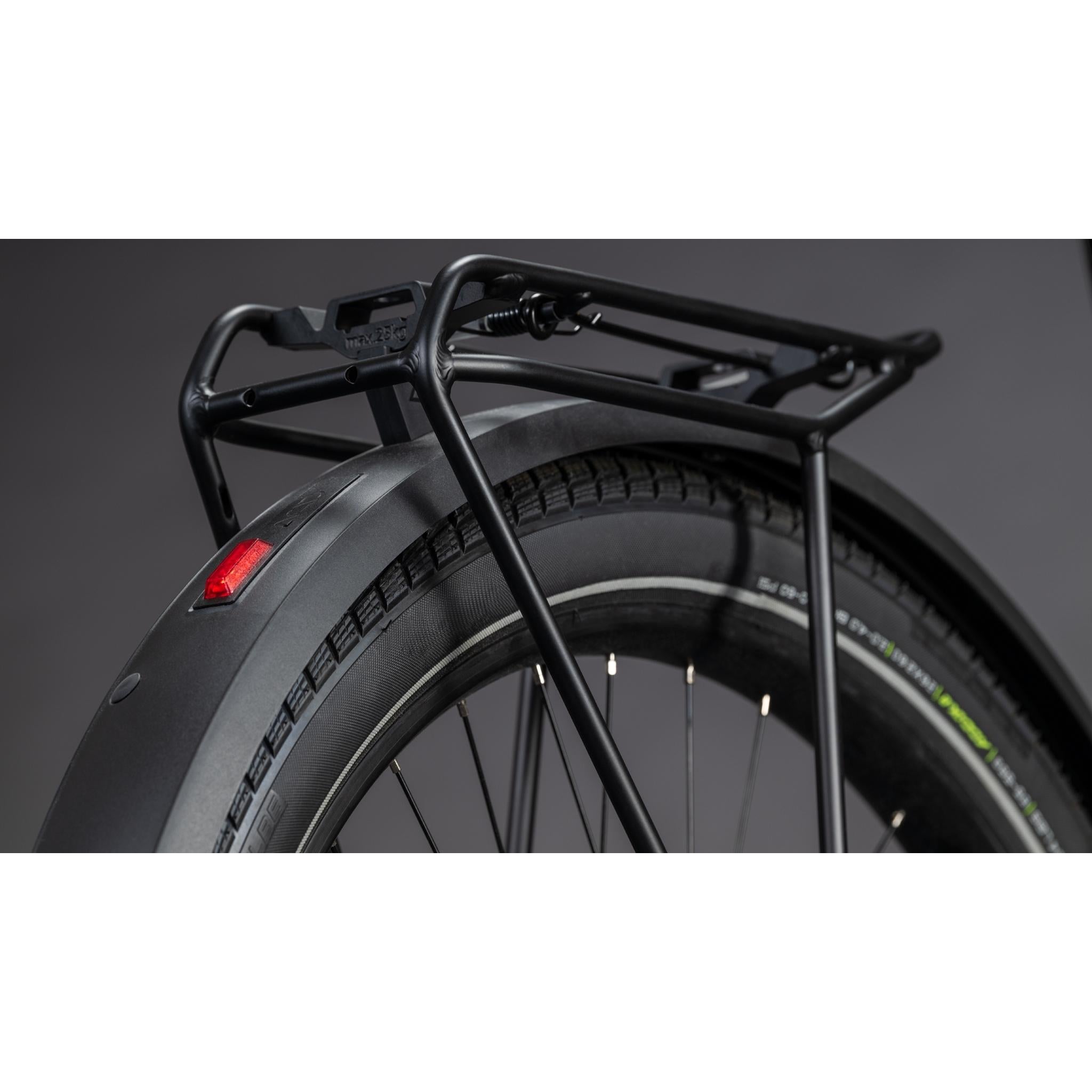 Cube Cargo Hybrid 800 Electric Cargo Bike Storm'n'Reflex