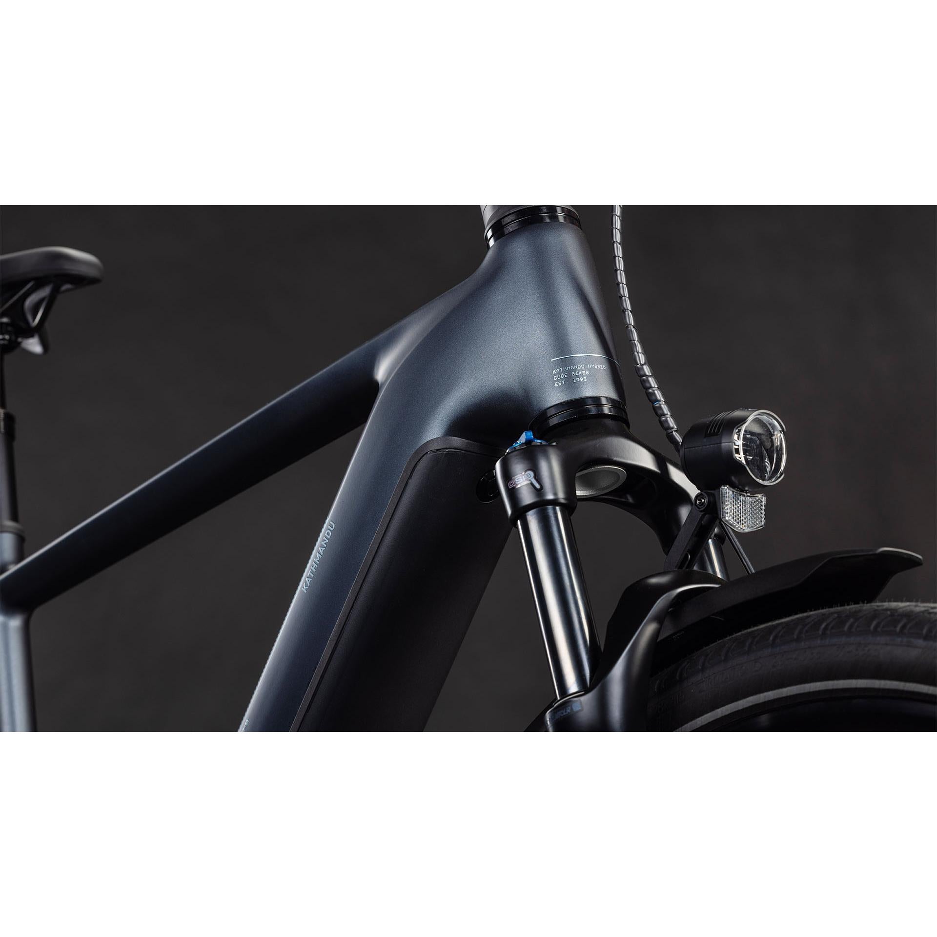 Cube Kathmandu Hybrid ONE 800 Electric Hybrid Bike Metallicgrey'n'Grey