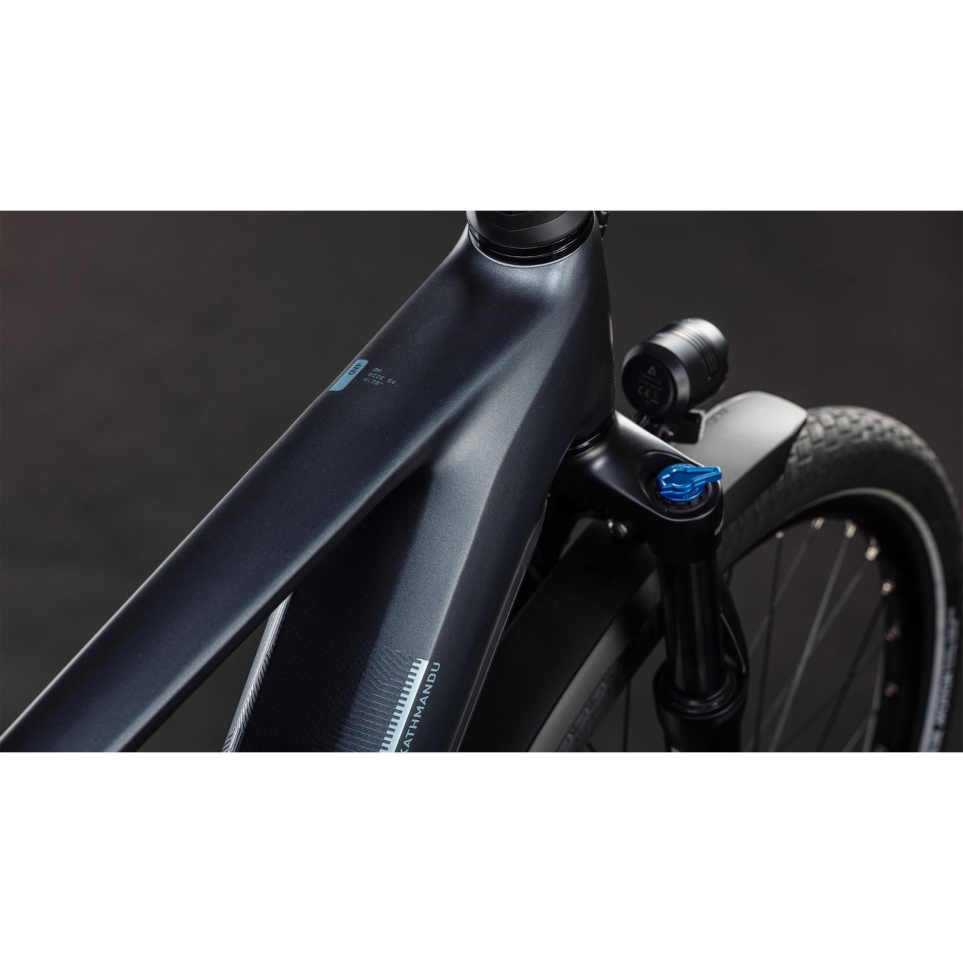 Cube Kathmandu Hybrid ONE 800 Electric Hybrid Bike Metallicgrey'n'Grey