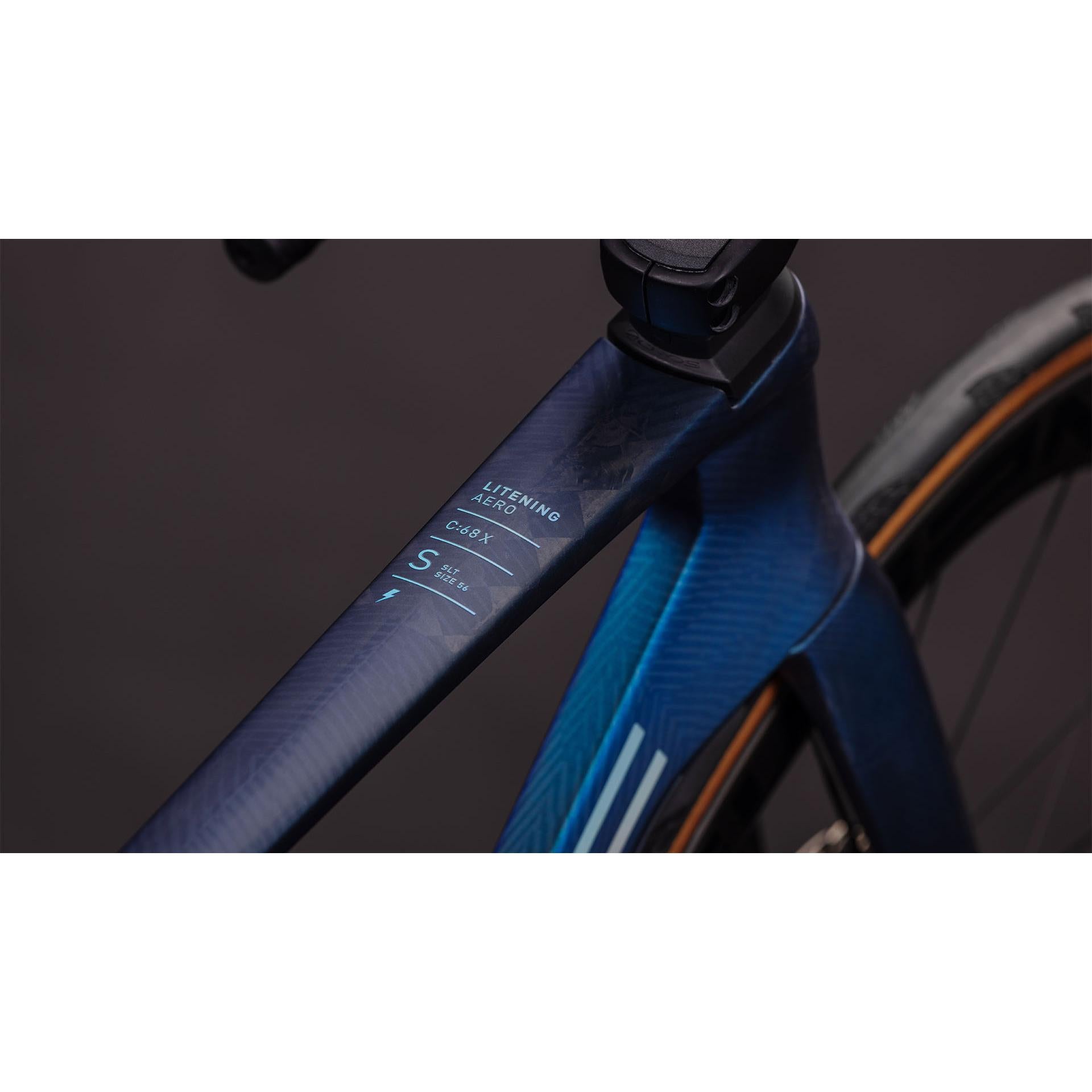 Cube Litening AERO C68X SLT Road Bike Atlantisgrid'n'Ice